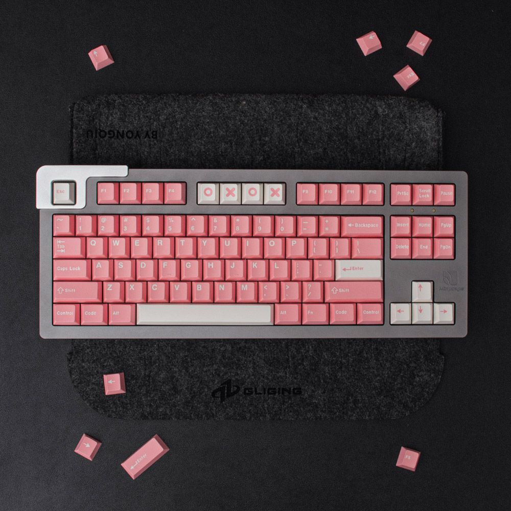 Keycap Cherry Peach Blossom ABS  doubleshot