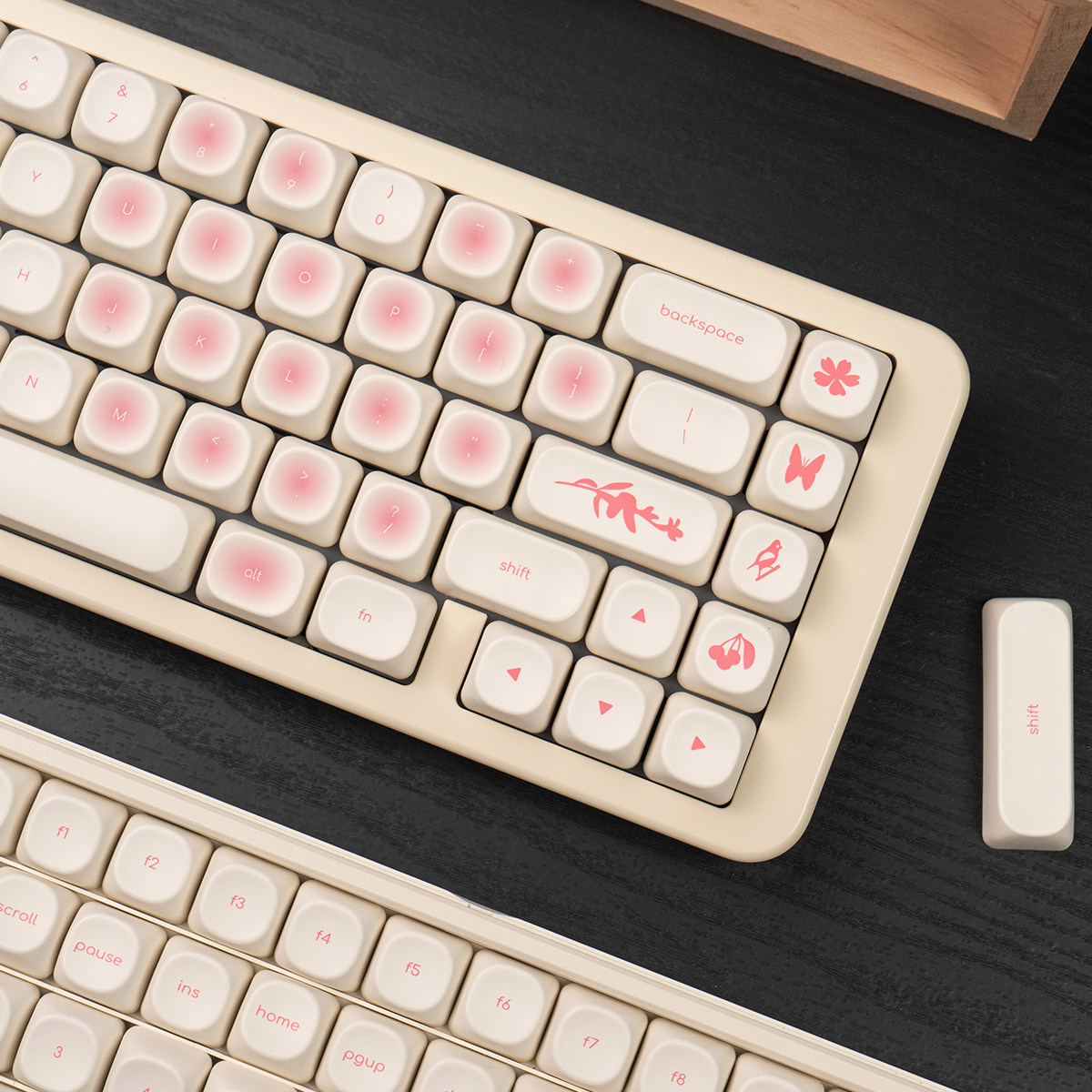 Keycap MOA Mintcap Flower PBT Dyesub