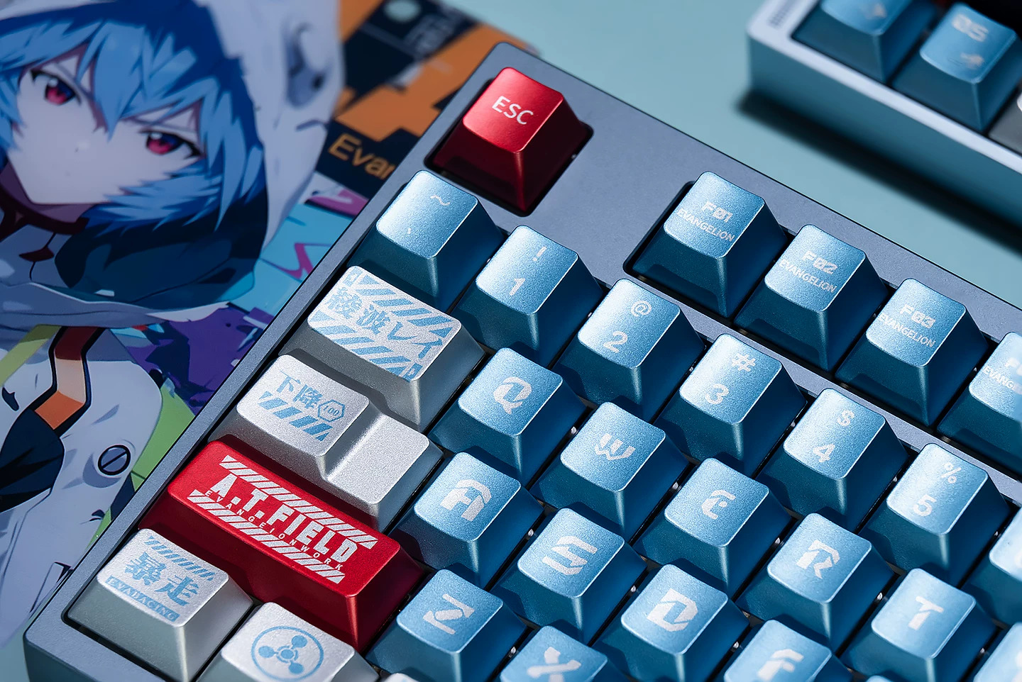 Keycap Mintcap Lilith Metal Cherry PBT Dyesub