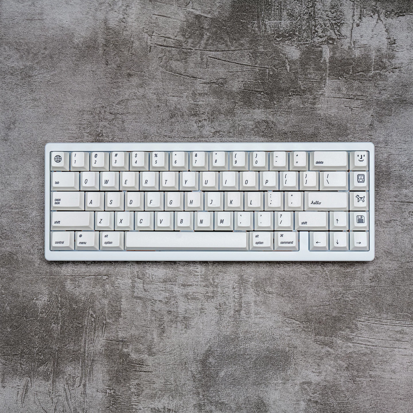 Keycap Mintcap MAC Cherry PBT Dyesub