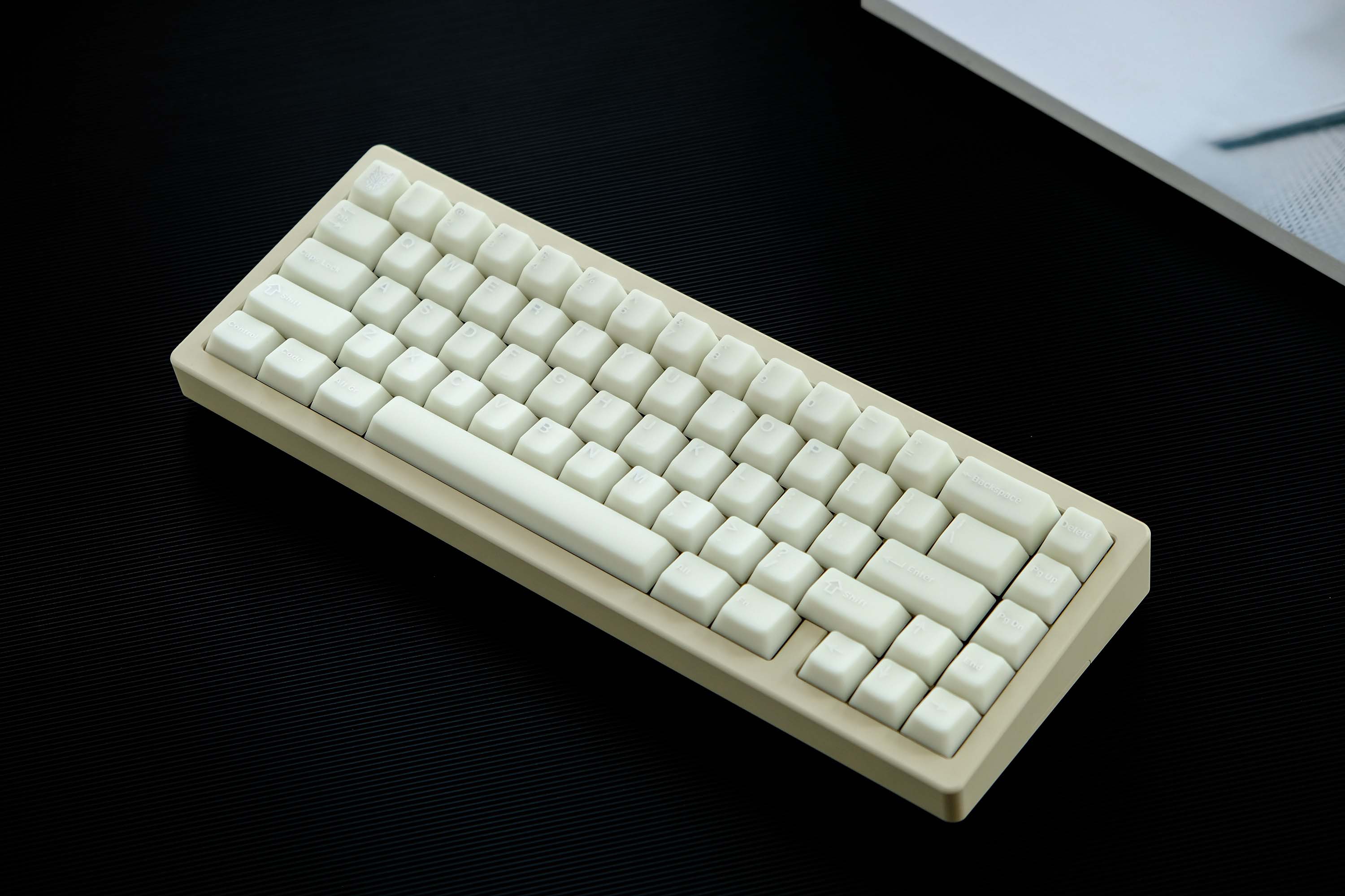 [In Stock] Keycap Cherry Aifei White Marble PBT Doubleshot