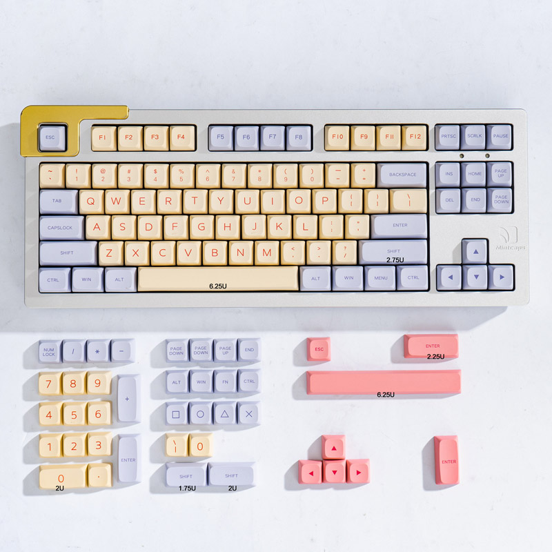 [IN STOCK] Keycap XDA Mashmallow | PBT Dyesub