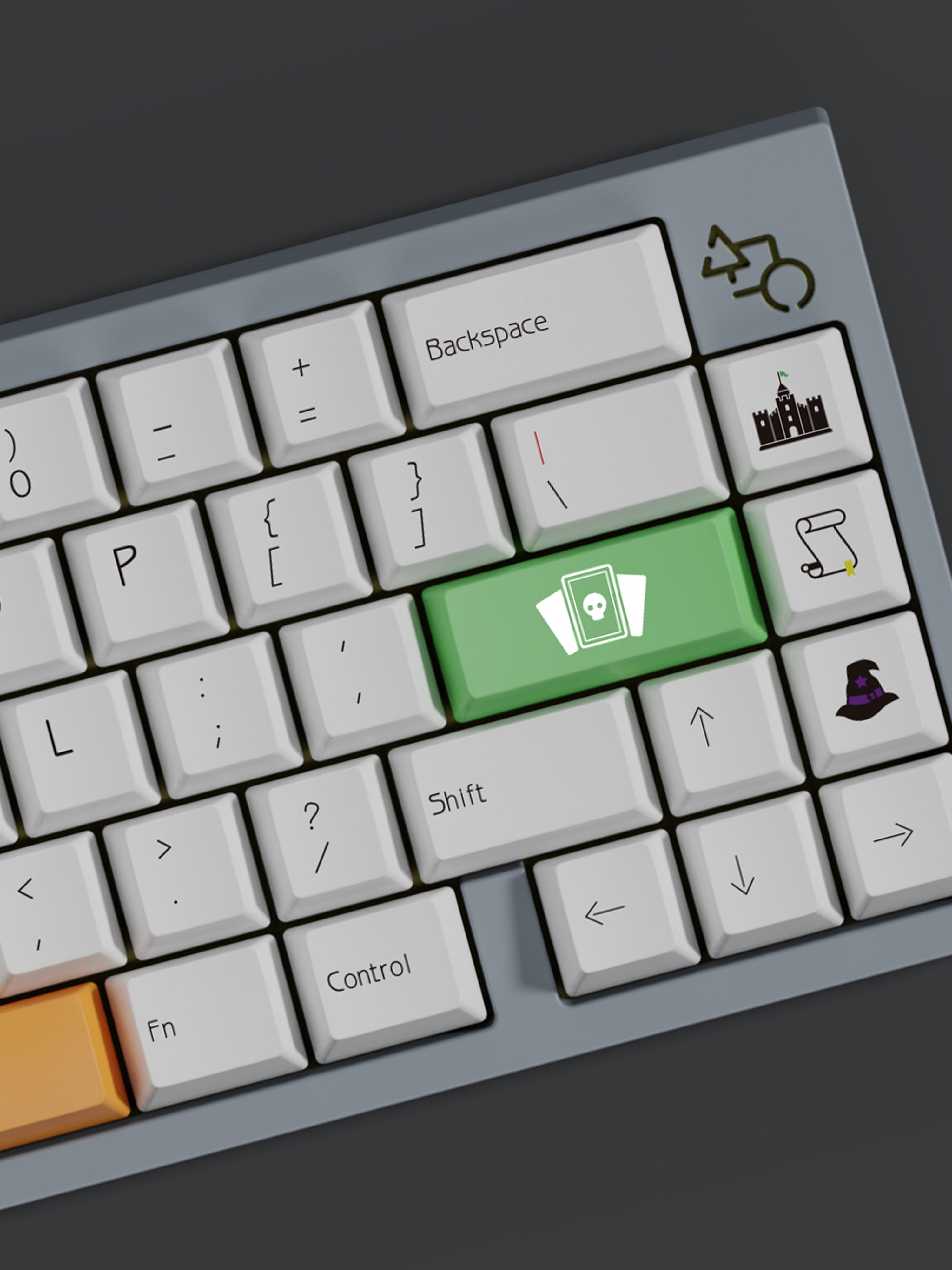 Keycap Walker Cherry  W&D PBT Dyesub