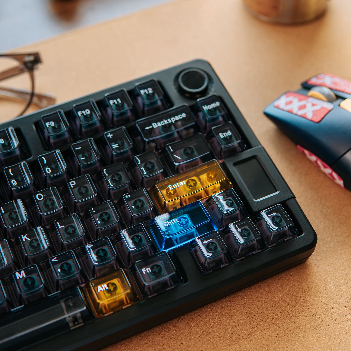 Keycap Mintcap Interstellar 1 Xuyên Led PC