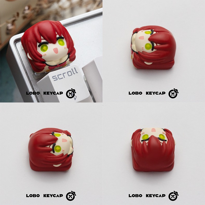 Keycap Artisan Lobo Bocchi the Rock