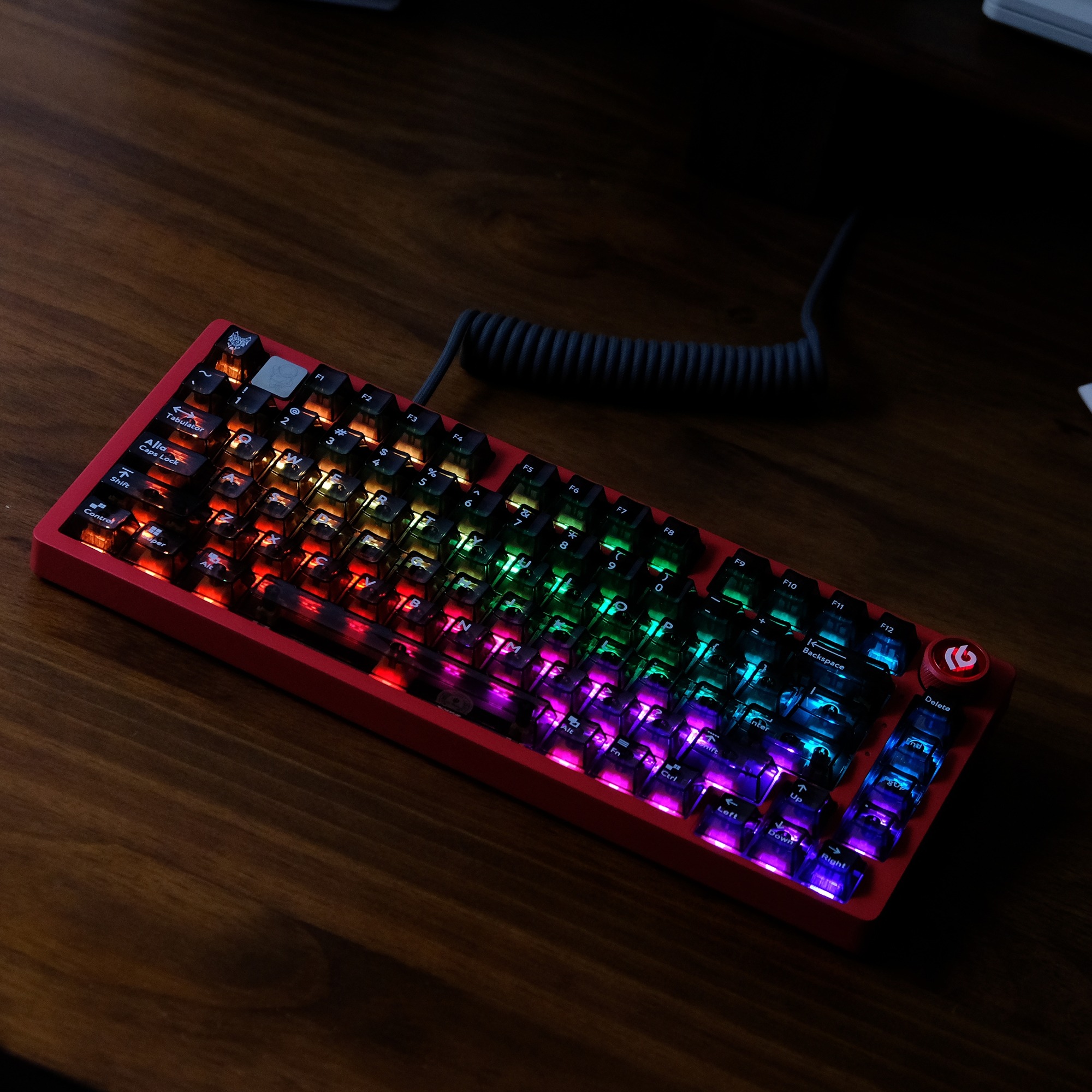 [In Stock] Keycap Cherry Aifei PC Xuyên led (nhiều màu)