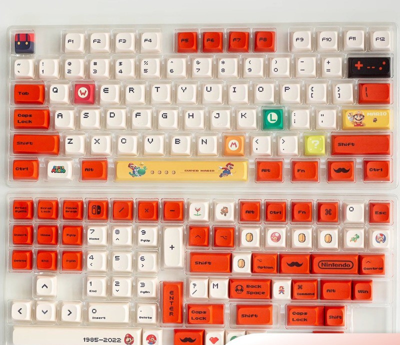 [In-stock] Keycap XDA Mario Party PBT Dyesub
