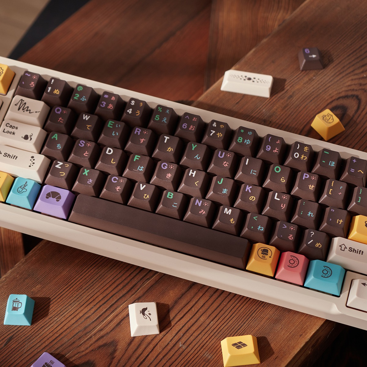Keycap Mintcaps Cherry Donut PBT Dyesub