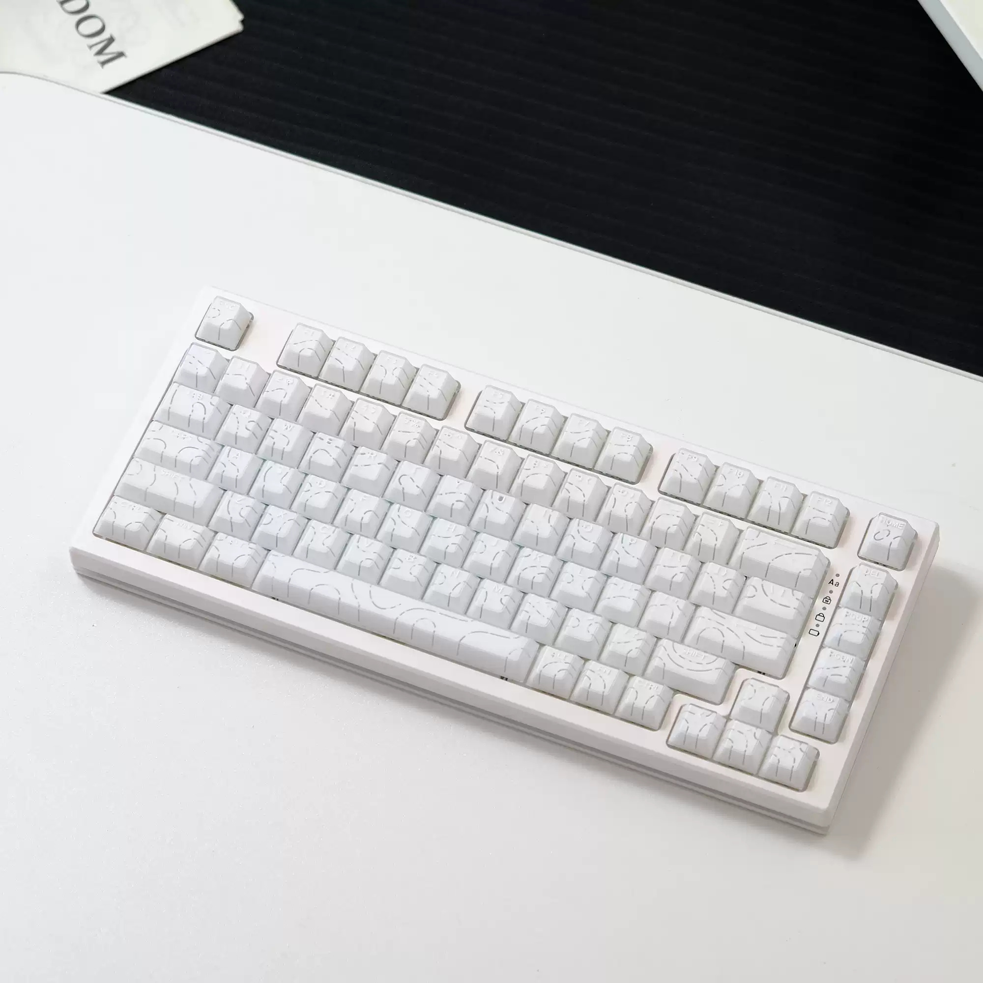 Keycap Cherry Aifei Đường Viền ABS Xuyên led