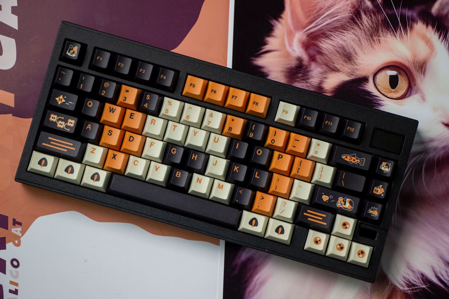 Keycap Cherry Cat Cat Cat PBT Dyesub