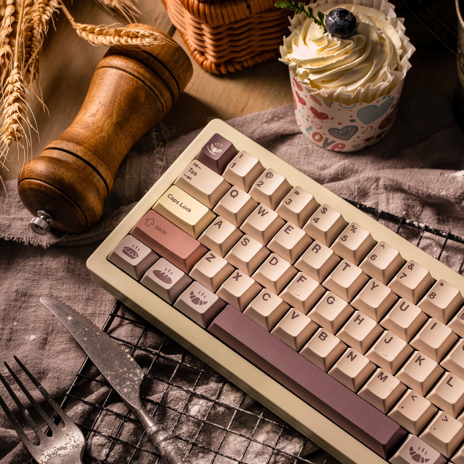 Keycap Cherry Baking PBT Dyesub