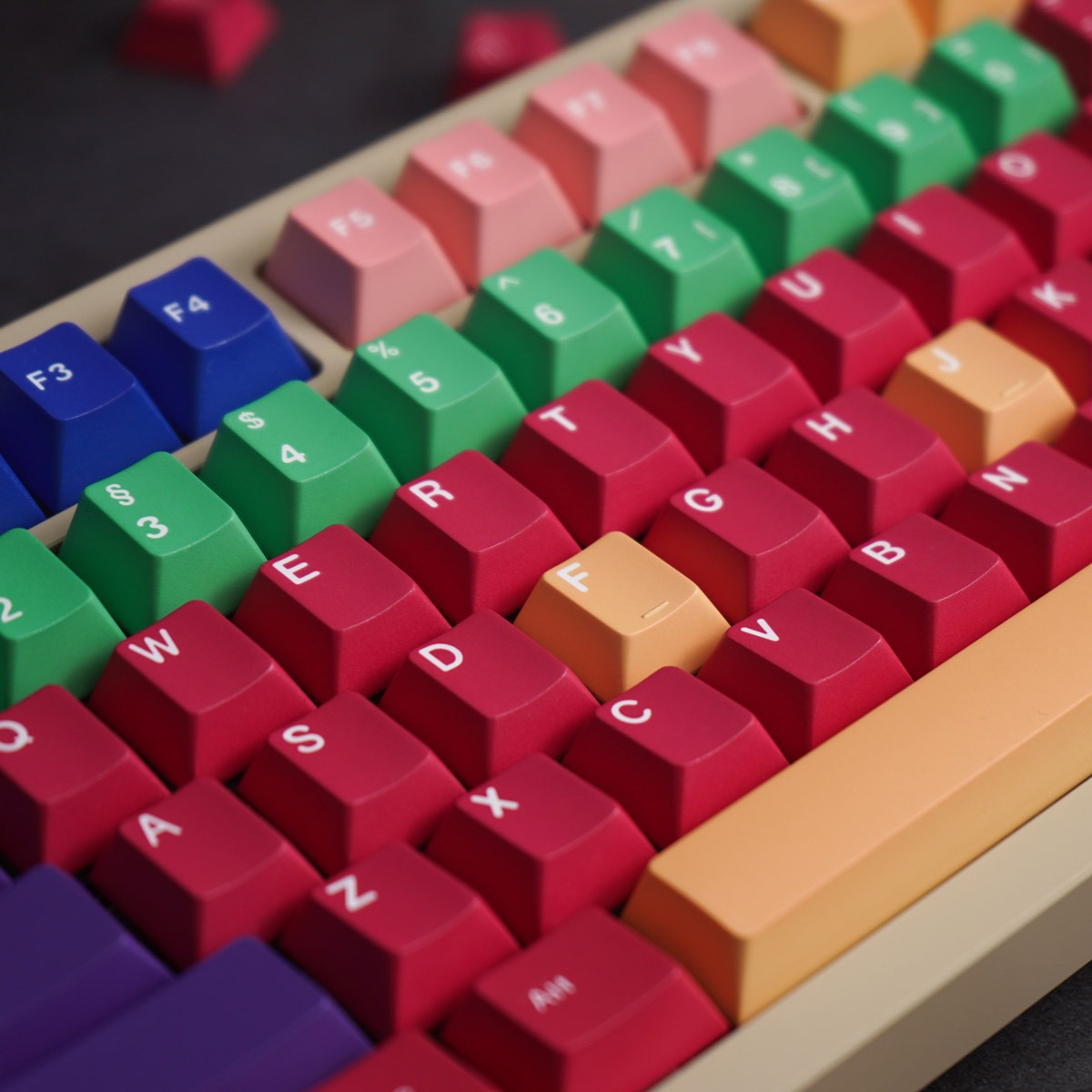 Keycap Mintcaps Cherry Handarbeit PBT Dyesub