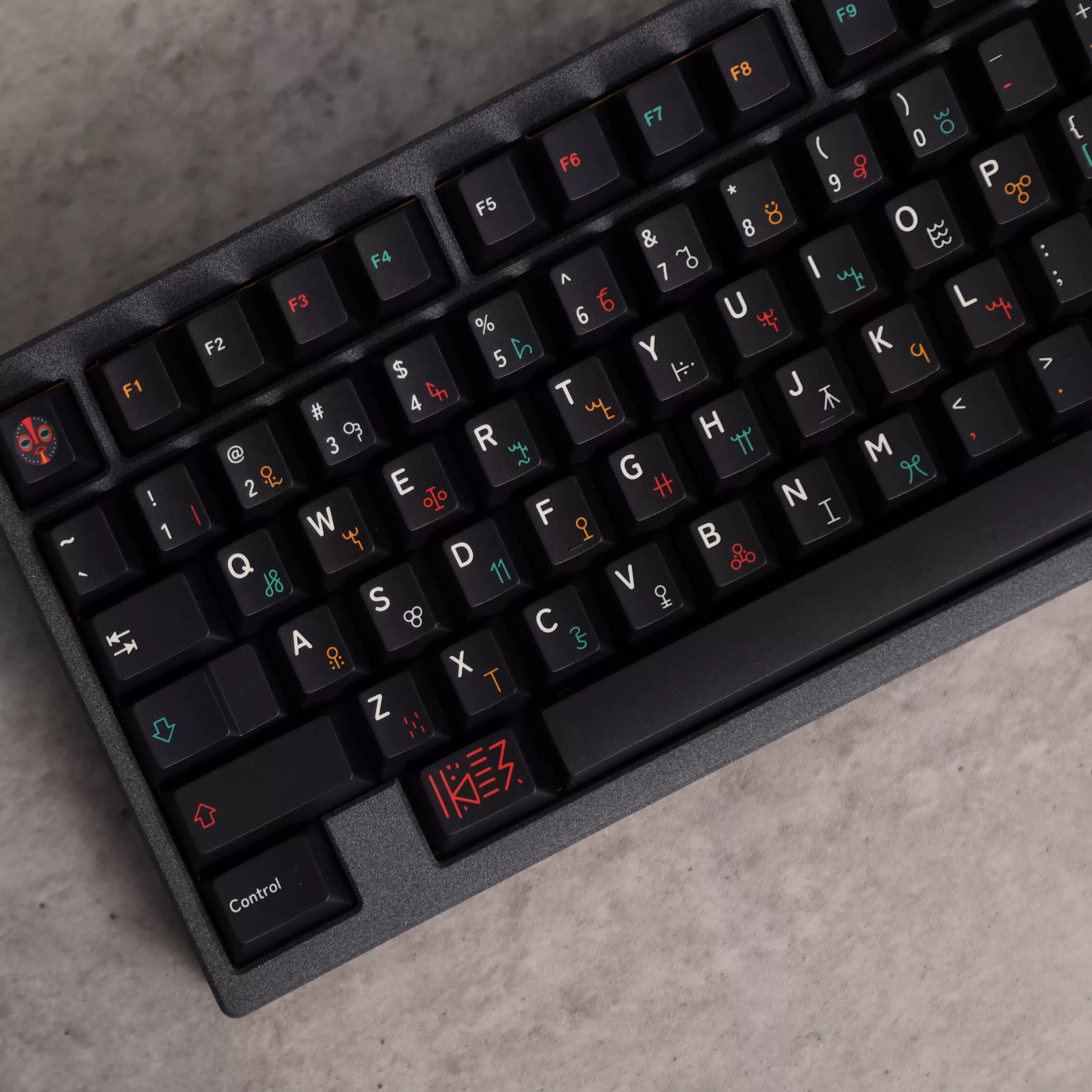Keycap Aifei Họa tiết Cherry ABS Dyesub