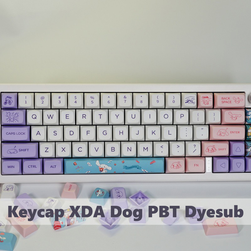 [In-stock] Keycap XDA Dog PBT Dyesub