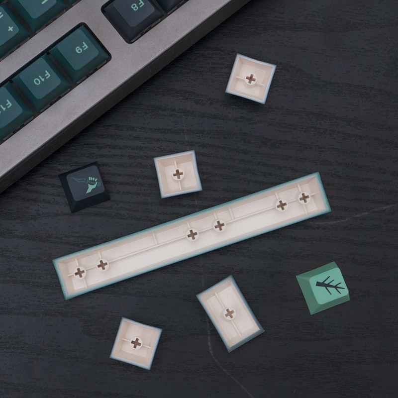 Keycap Mintcaps Cherry Terror Below PBT Dyesub