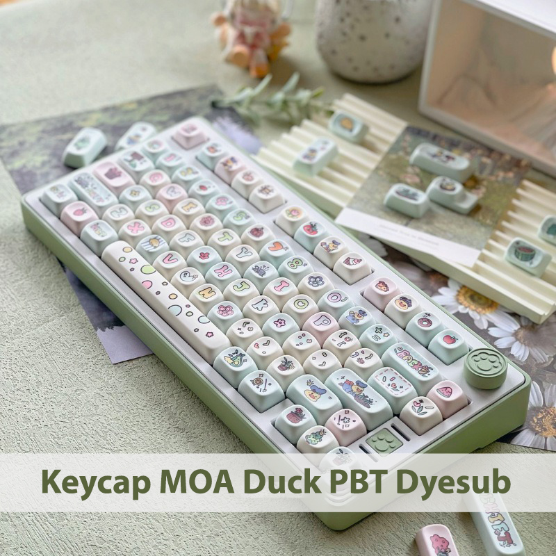 [In-stock] Keycap MOA Duck PBT Dyesub