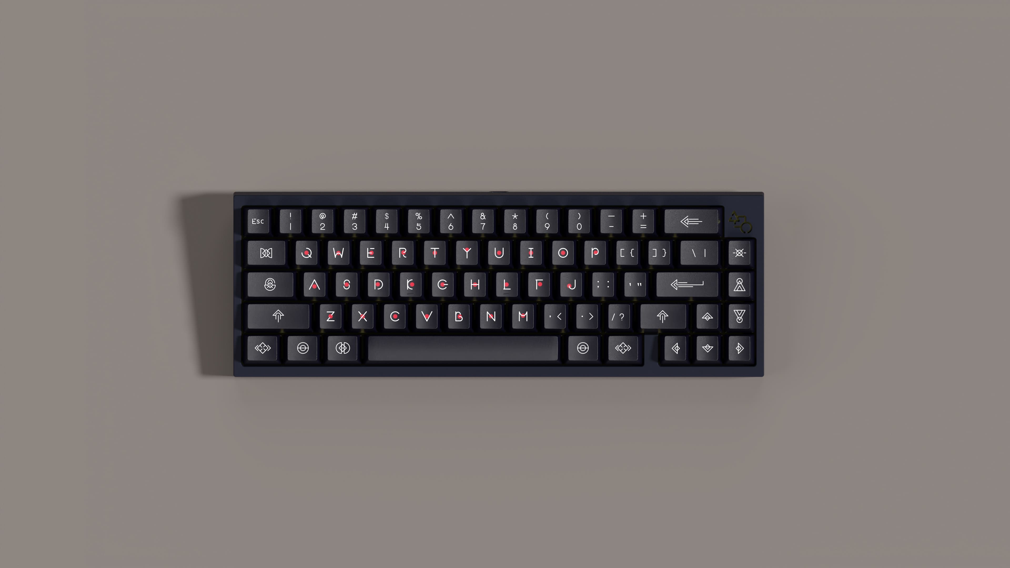 Keycap Walker Cherry Black - Sunday PBT Dyesub