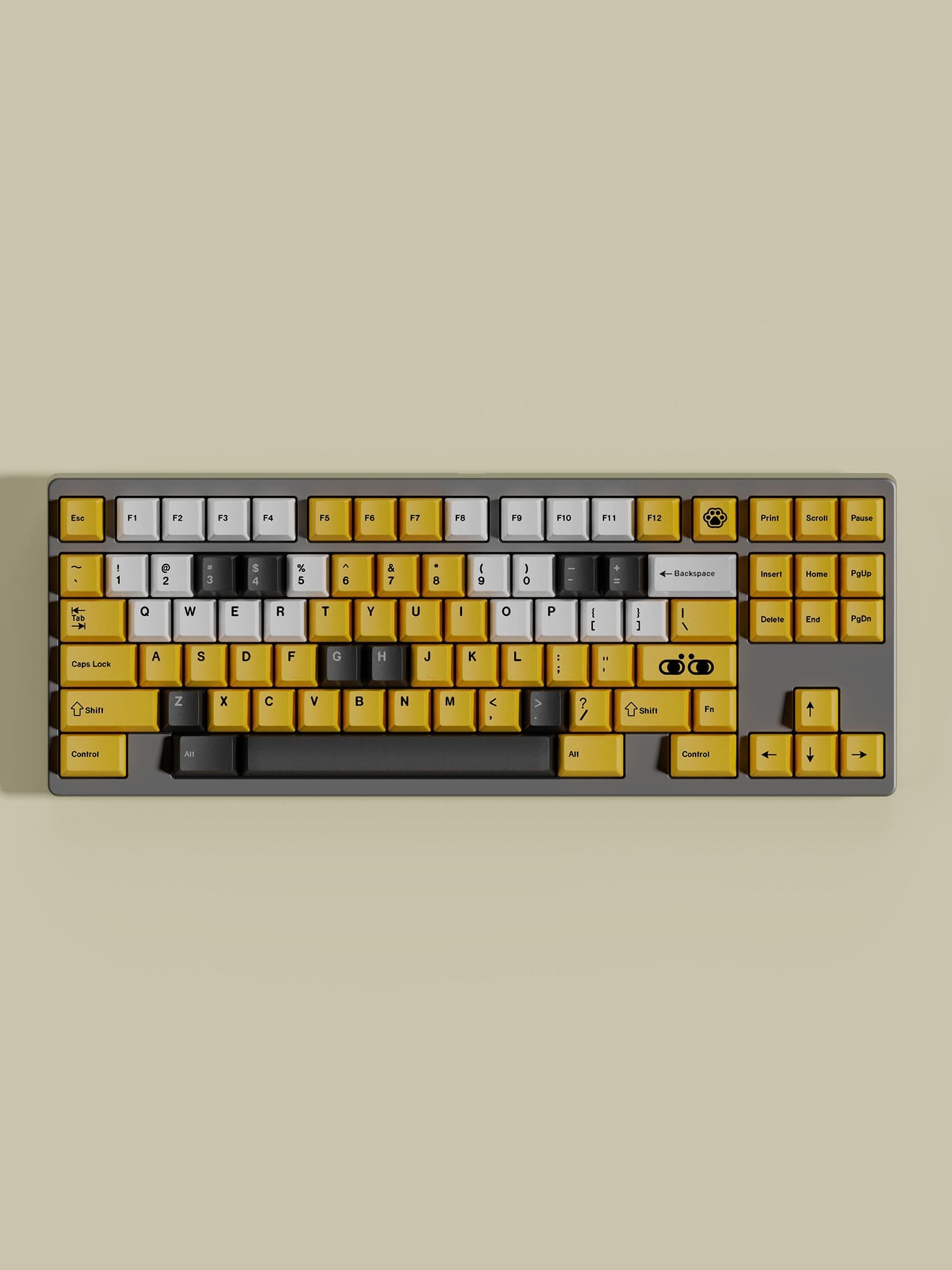 Keycap Walker Cherry  Dog Hook PBT Dyesub