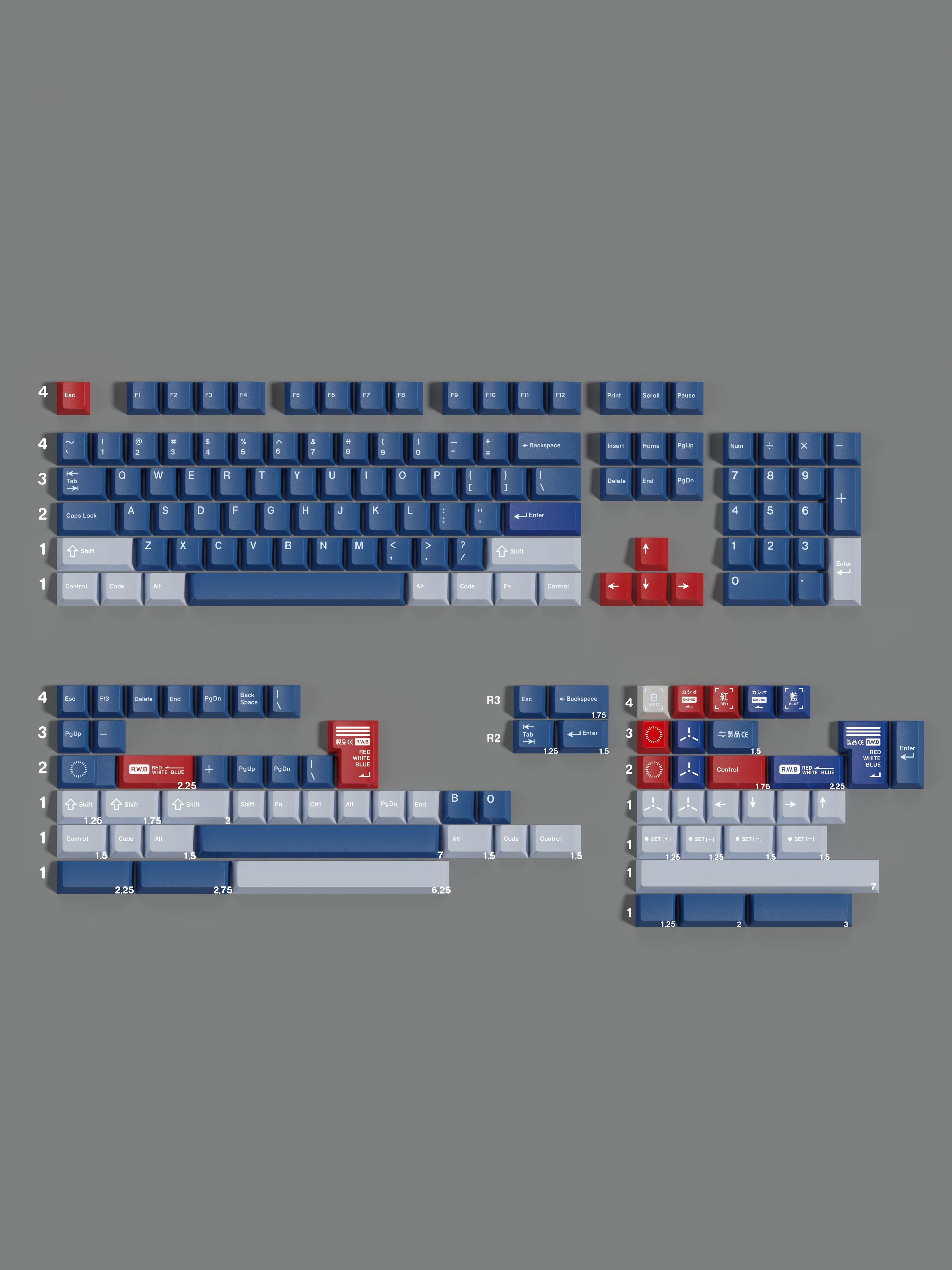 Keycap Walker RBW Cherry PBT Dyesub