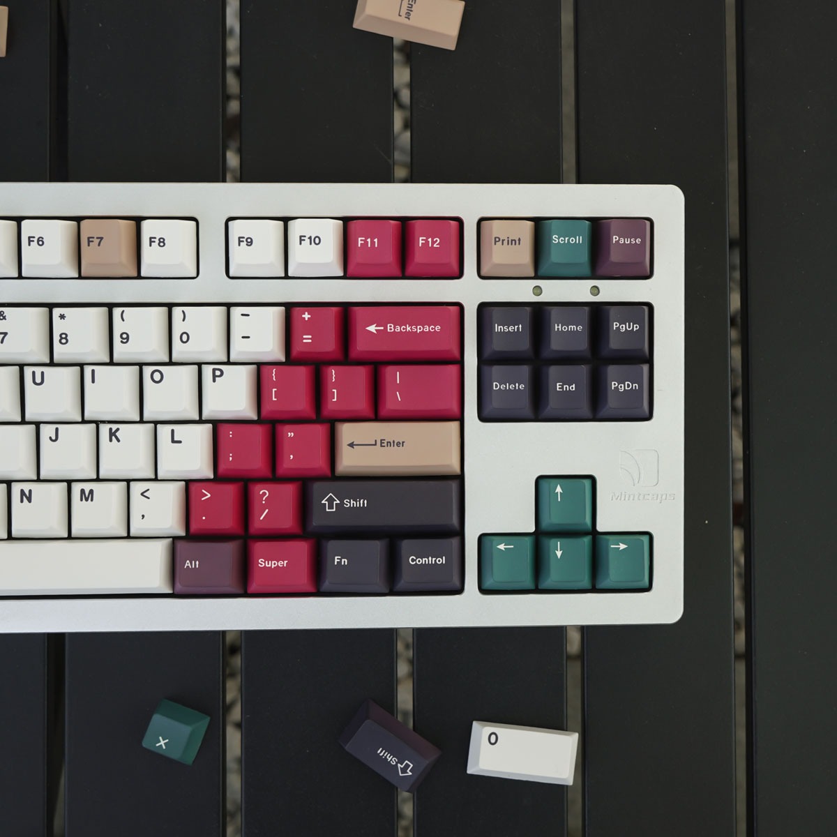 Keycap Mintcaps Cherry Mixed Light R2 PBT Dyesub
