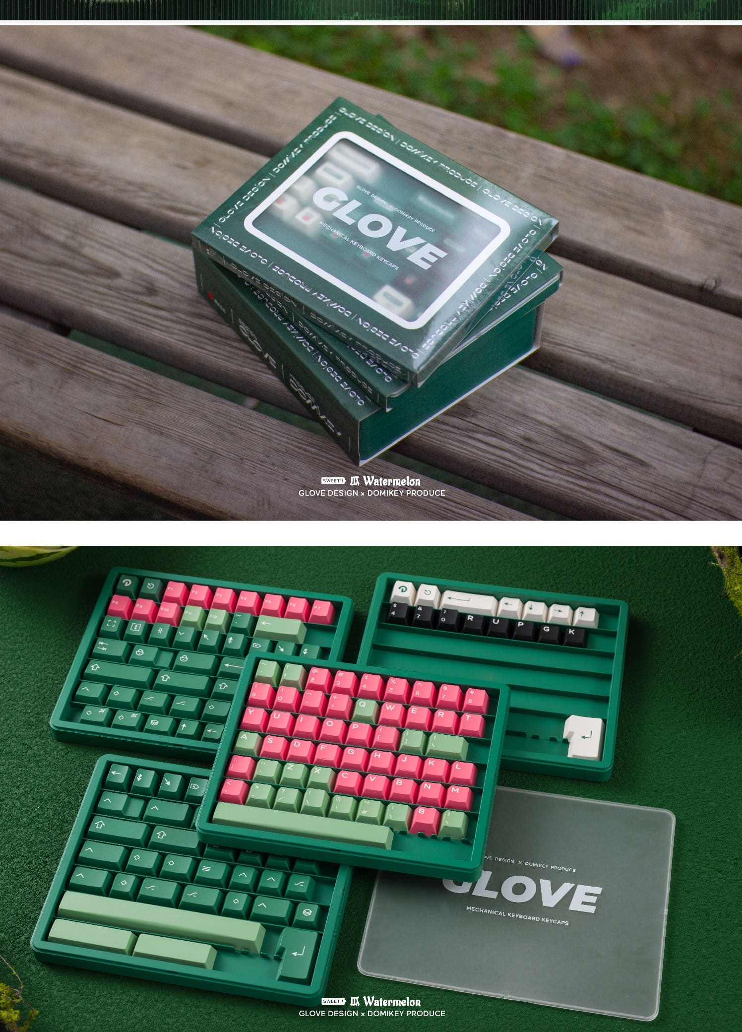 Keycap Cherry Domikey x Glove Watermelon