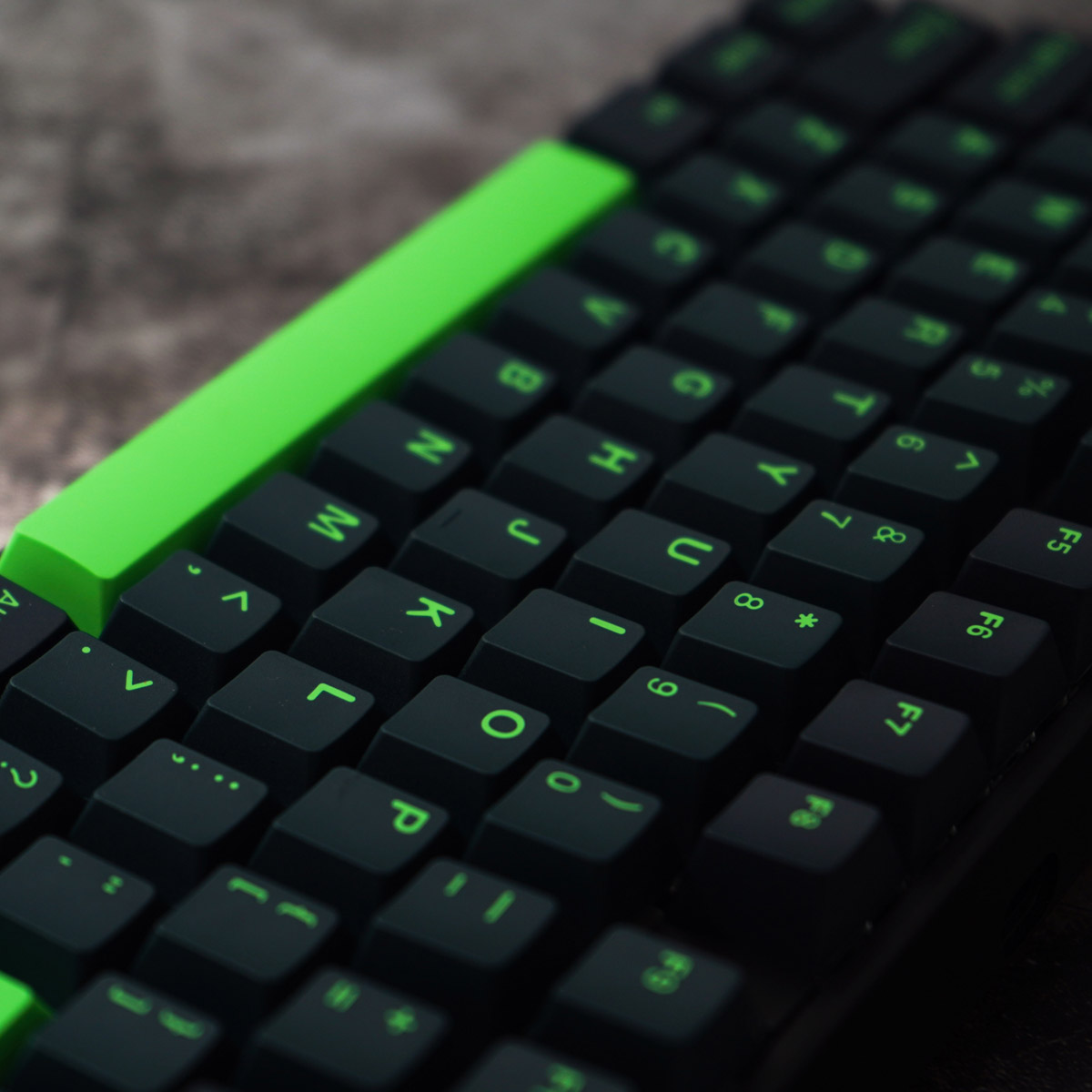 Keycap Mintcaps Cherry ABS Doubleshot Waves