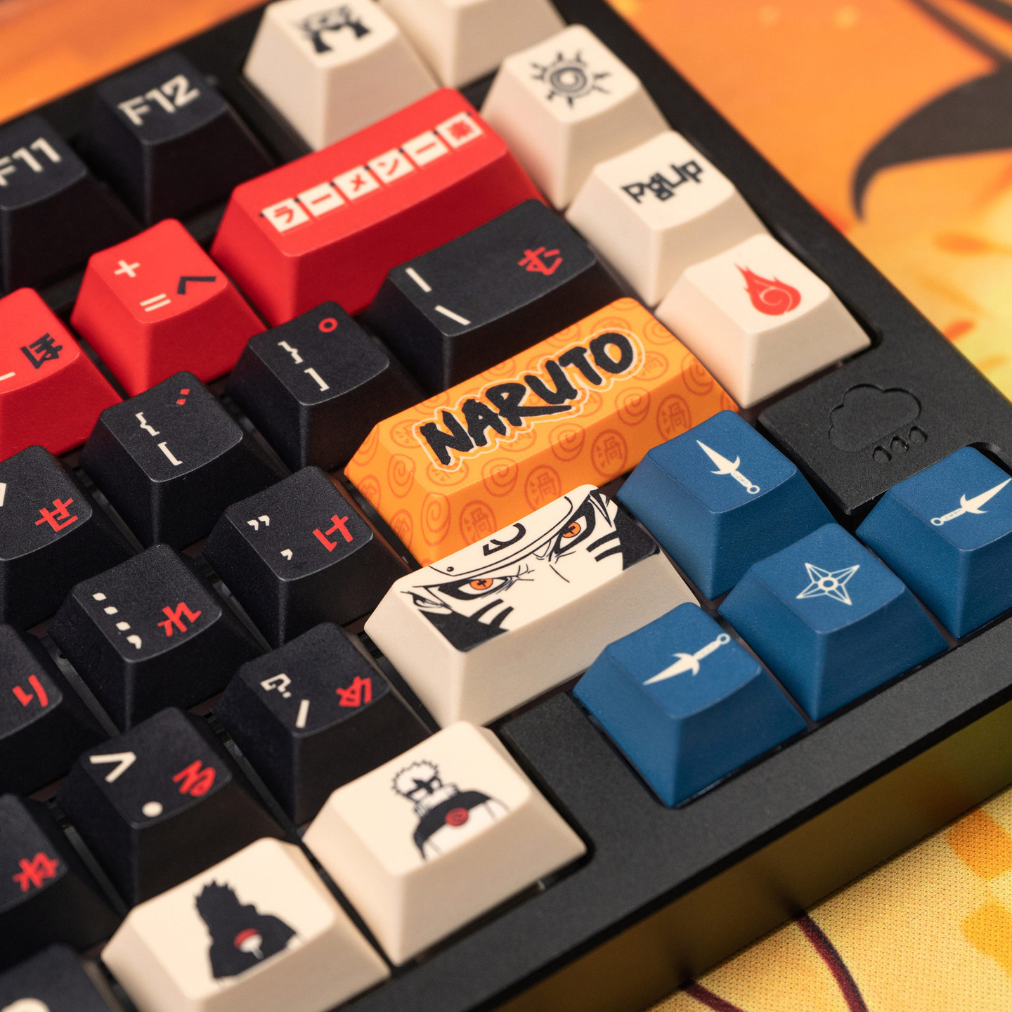 Keycap Mintcap Naruto Cherry PBT Dyesub