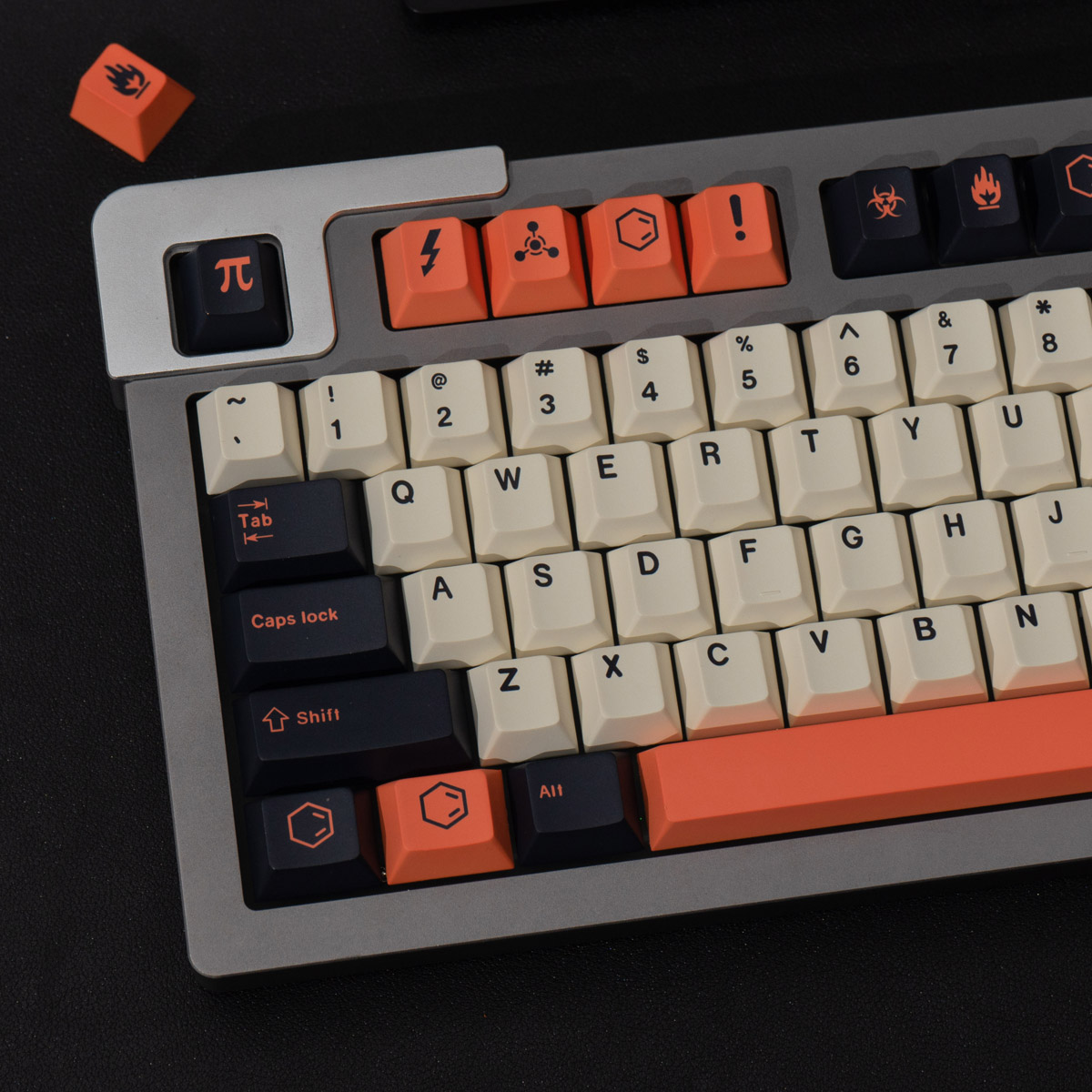 Keycap Mintcaps Cherry Carbon Light PBT Dyesub