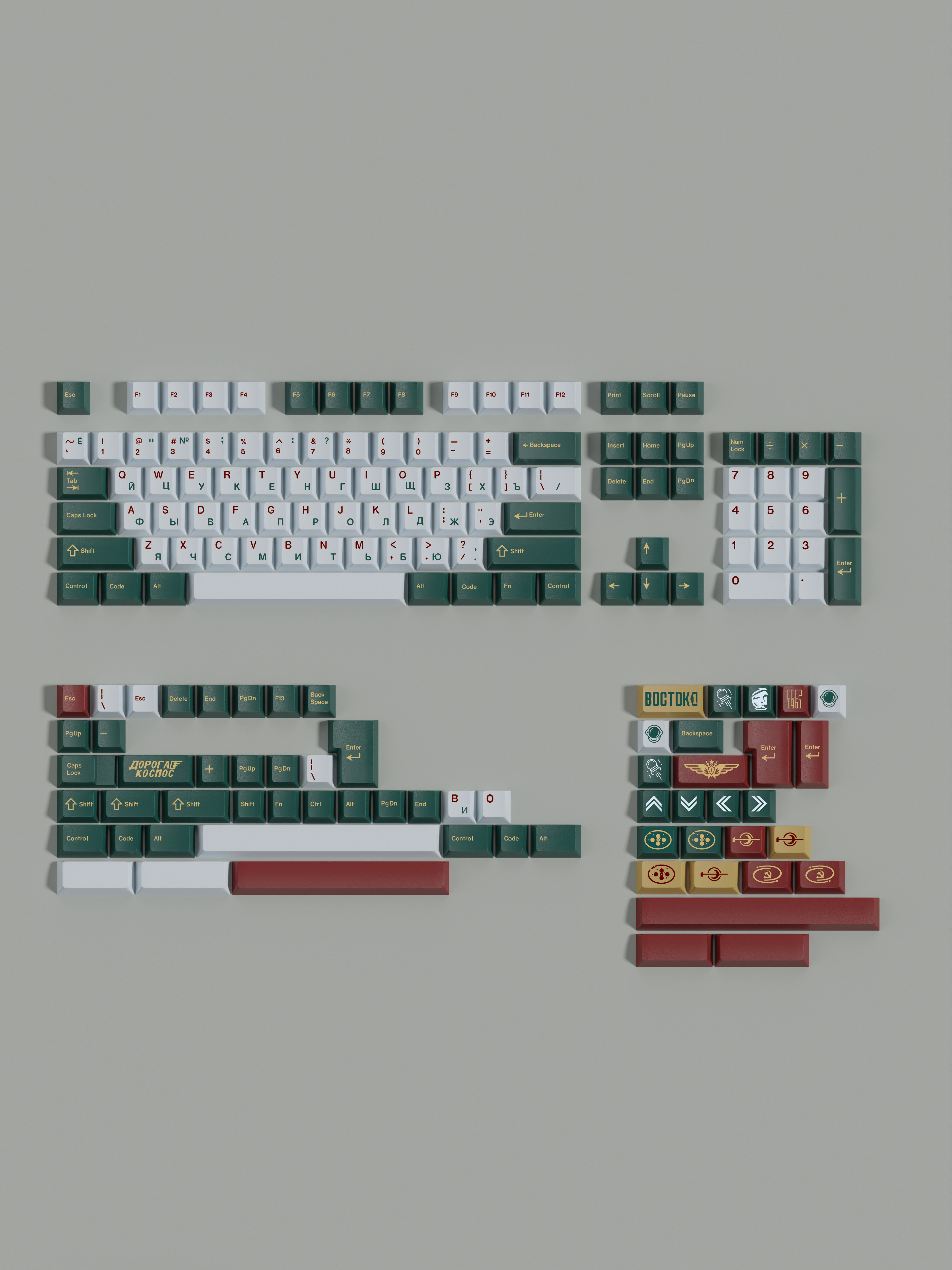[In Stock] Keycap Walker JTK Oriental Cherry PBT Dyesub