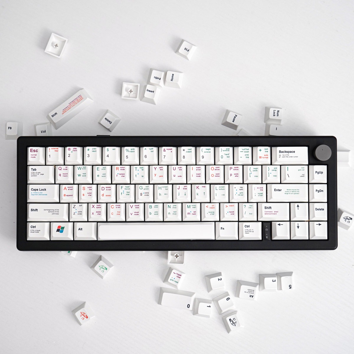 Keycap Mintcaps Cherry Programmer PBT Deysub