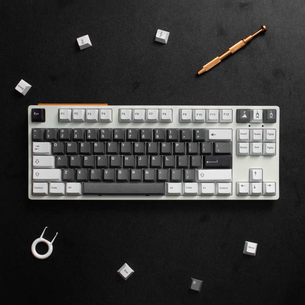Keycap Mintcaps Cherry Ashes Volcanic PBT Dyesub