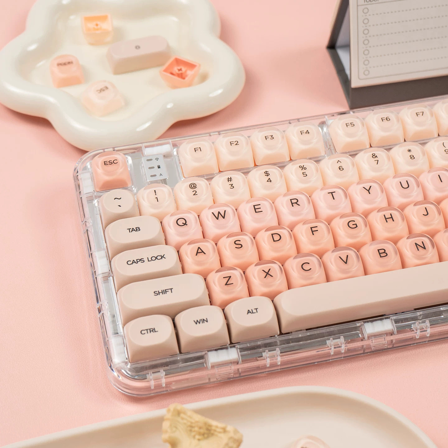 Keycap Mintcap Candy MOA PBT+PC Dyesub - Orange