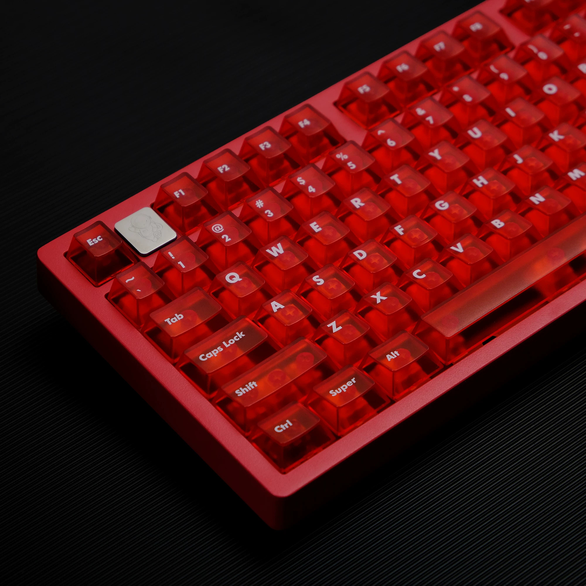 Keycap Aifei Foggy Cherry ABS Xuyên led