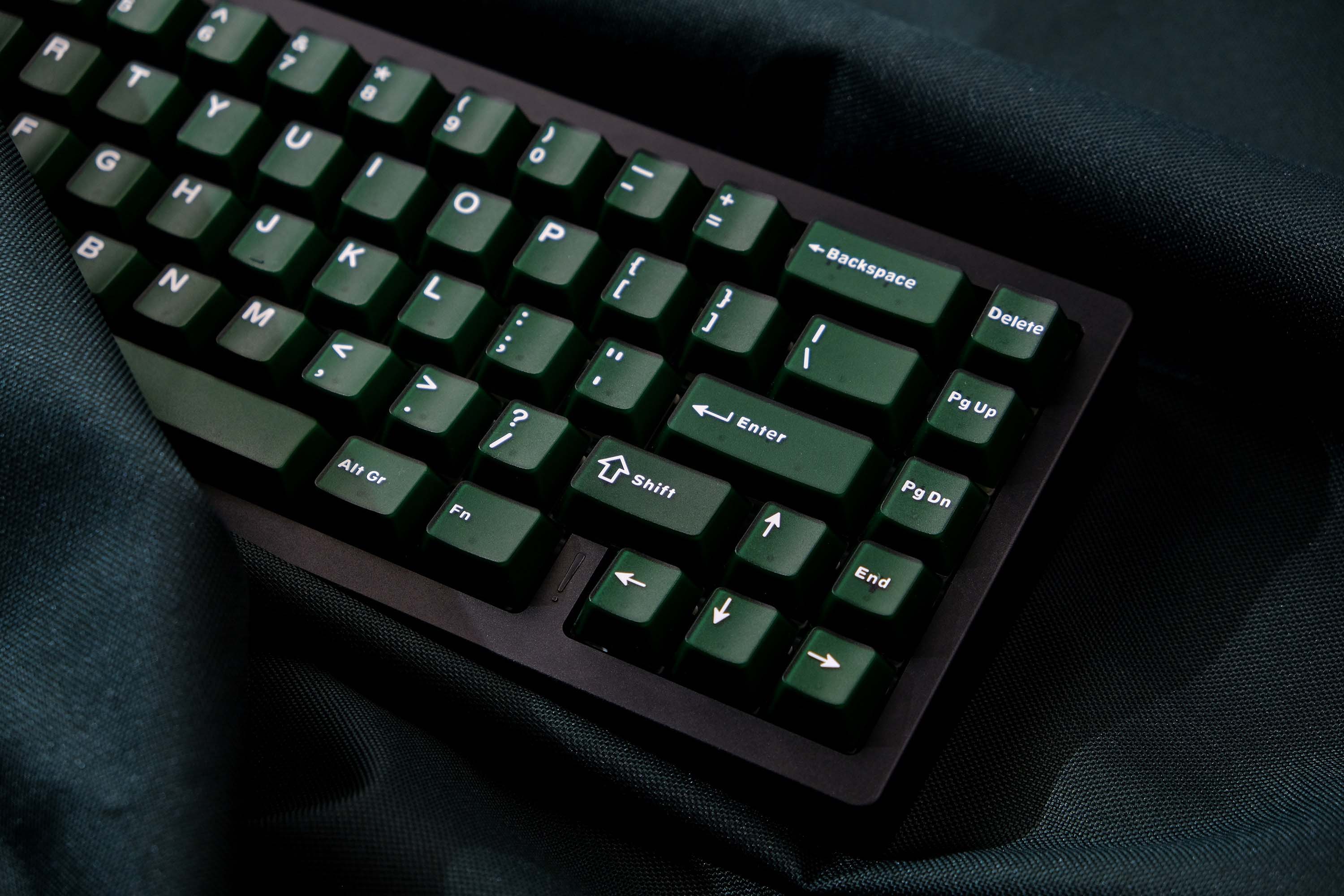 [In Stock] Keycap Cherry Aifei Pyga Green Semi-Transparent ABS Doubleshot