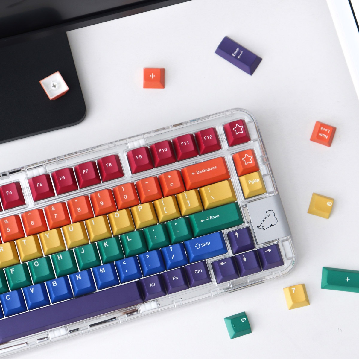 Keycap Mintcaps Cherry Pride PBT Dyesub