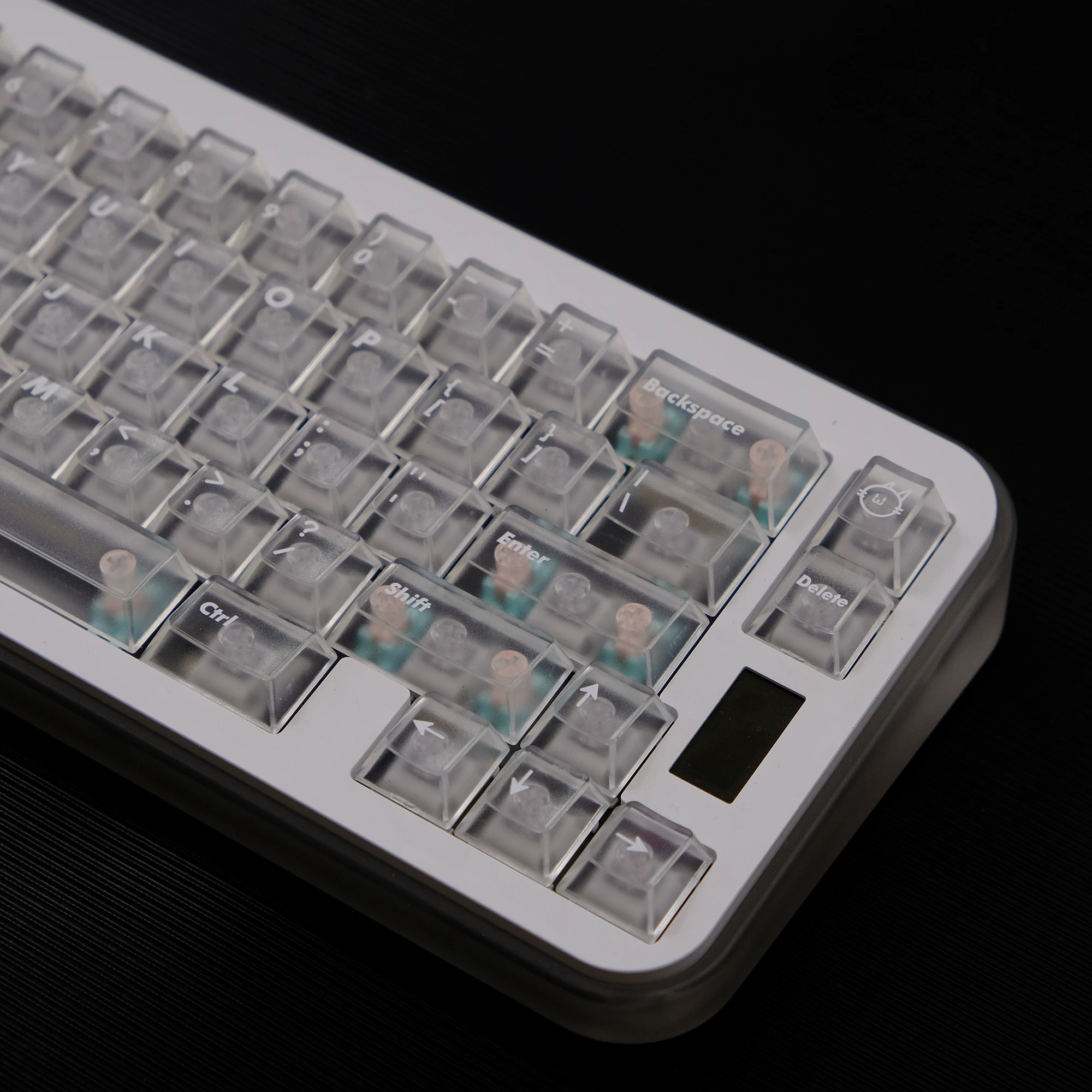 Keycap Aifei Foggy Cherry ABS Xuyên led
