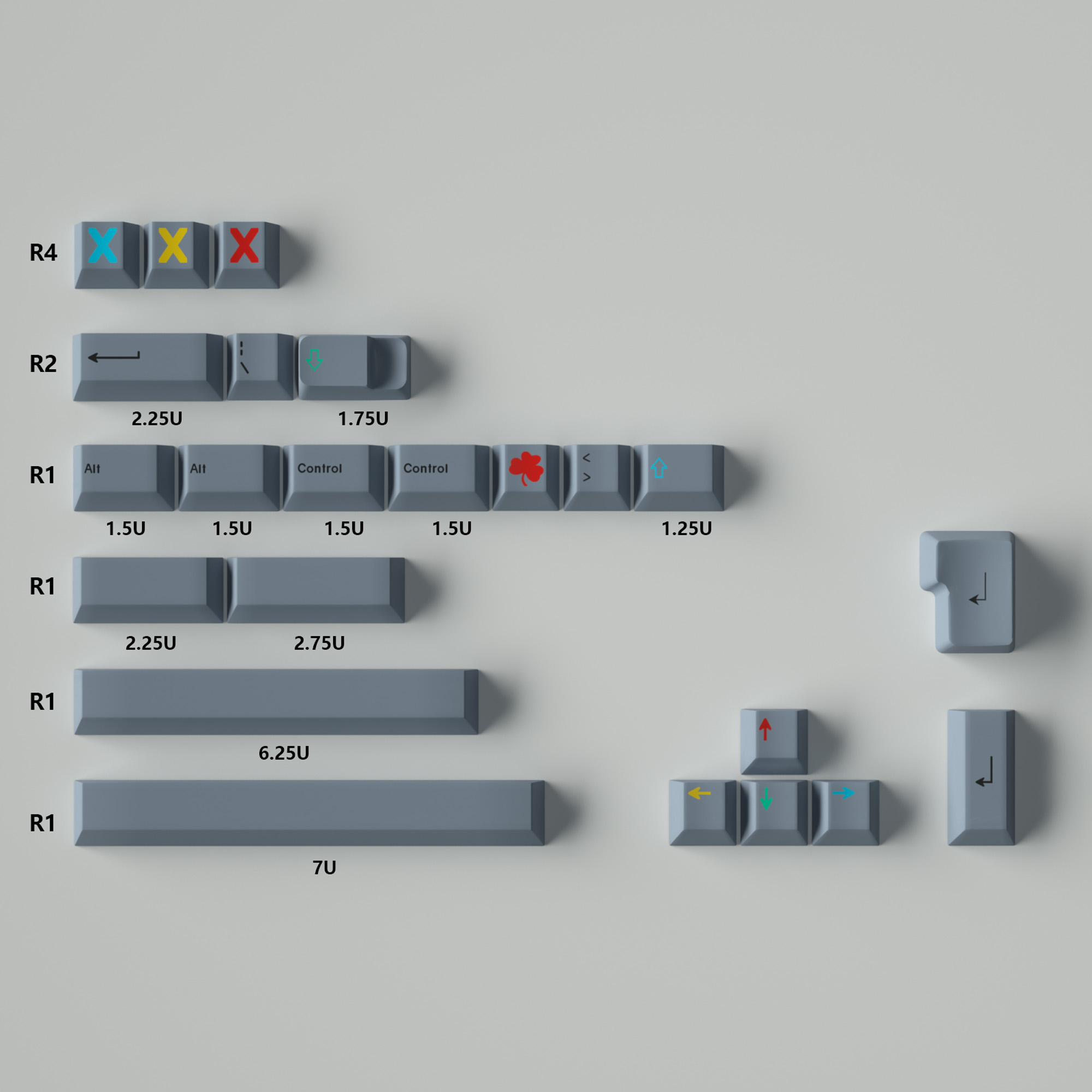 [In Stock] Keycap Cherry PBT Dyesub Dualshot