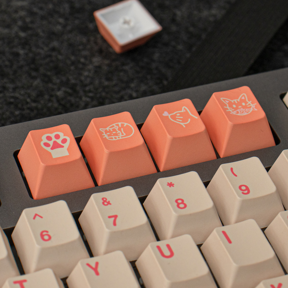 Keycap Mintcaps Cherry Orange Boi PBT dyesub