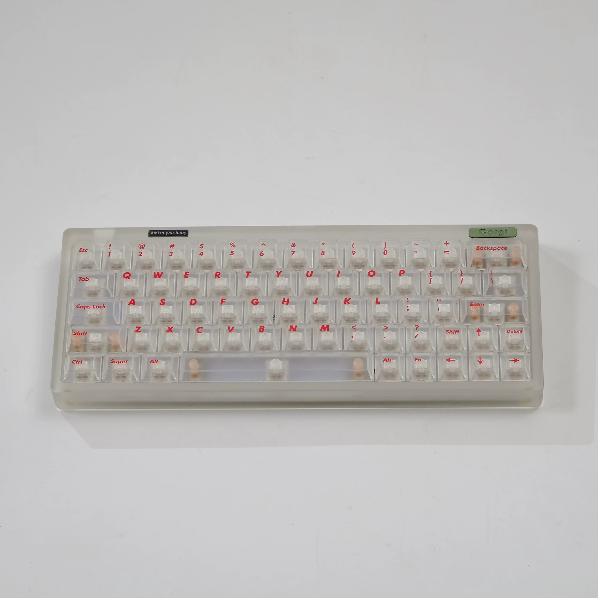 Keycap Aifei Foggy Cherry ABS Xuyên led