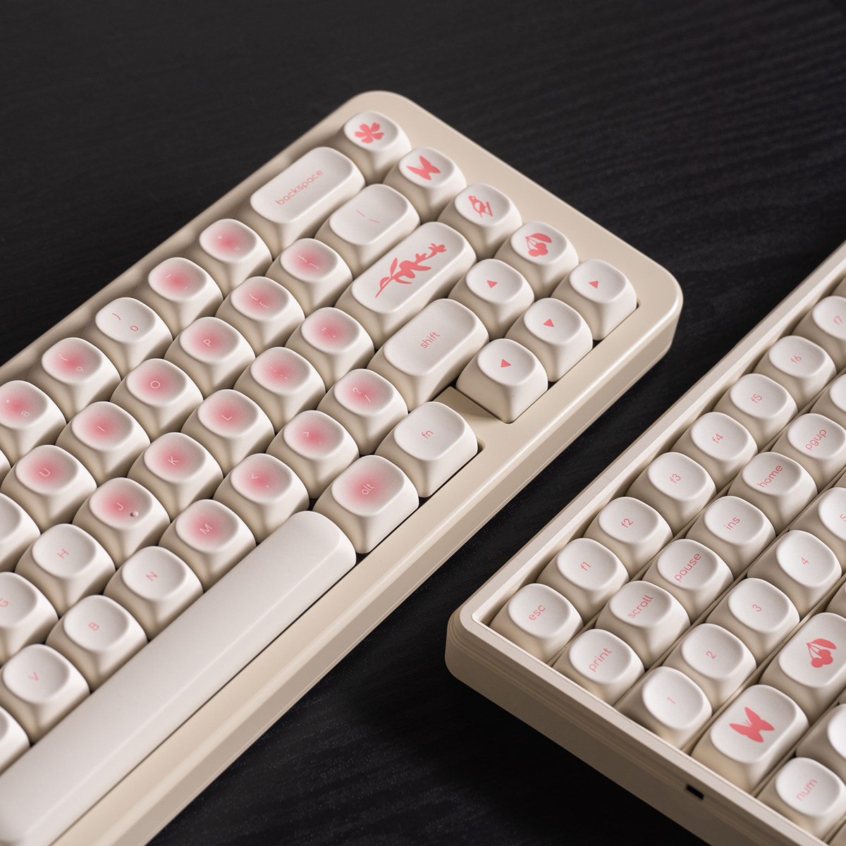 Keycap MOA Mintcap Flower PBT Dyesub