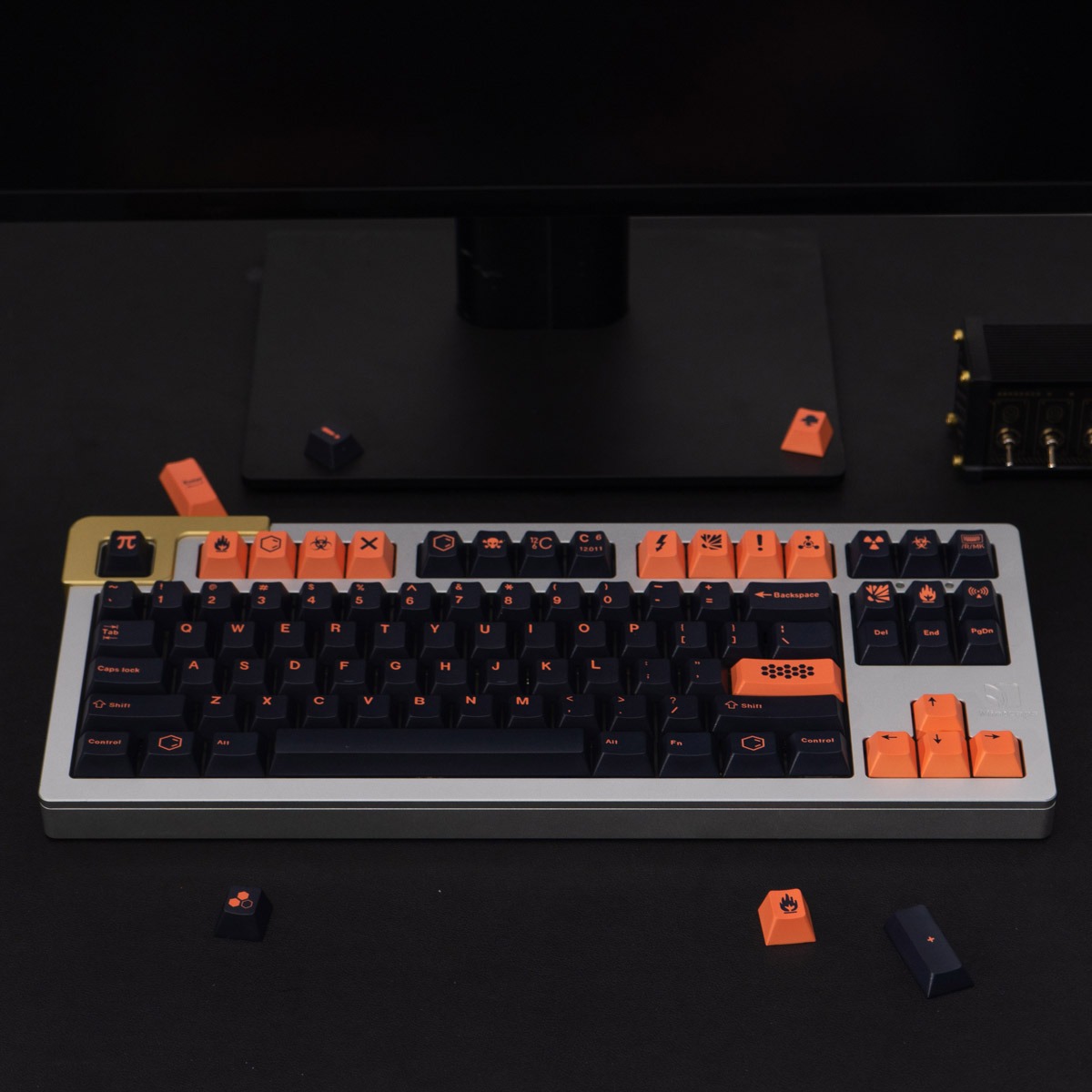 Keycap Mintcaps Cherry Carbon Dark PBT Dyesub