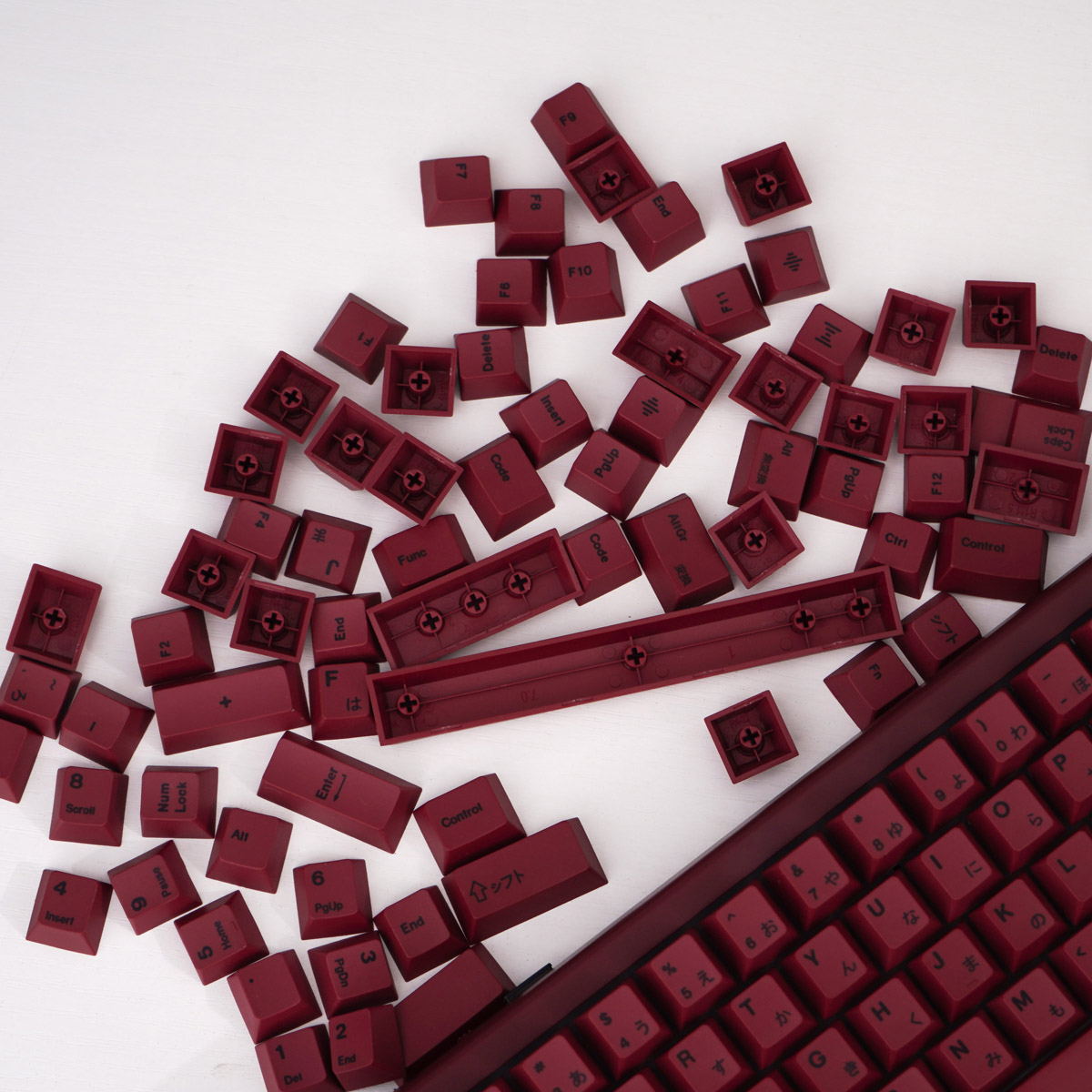 Keycap Cherry Minimalist Red PBT Dyesub