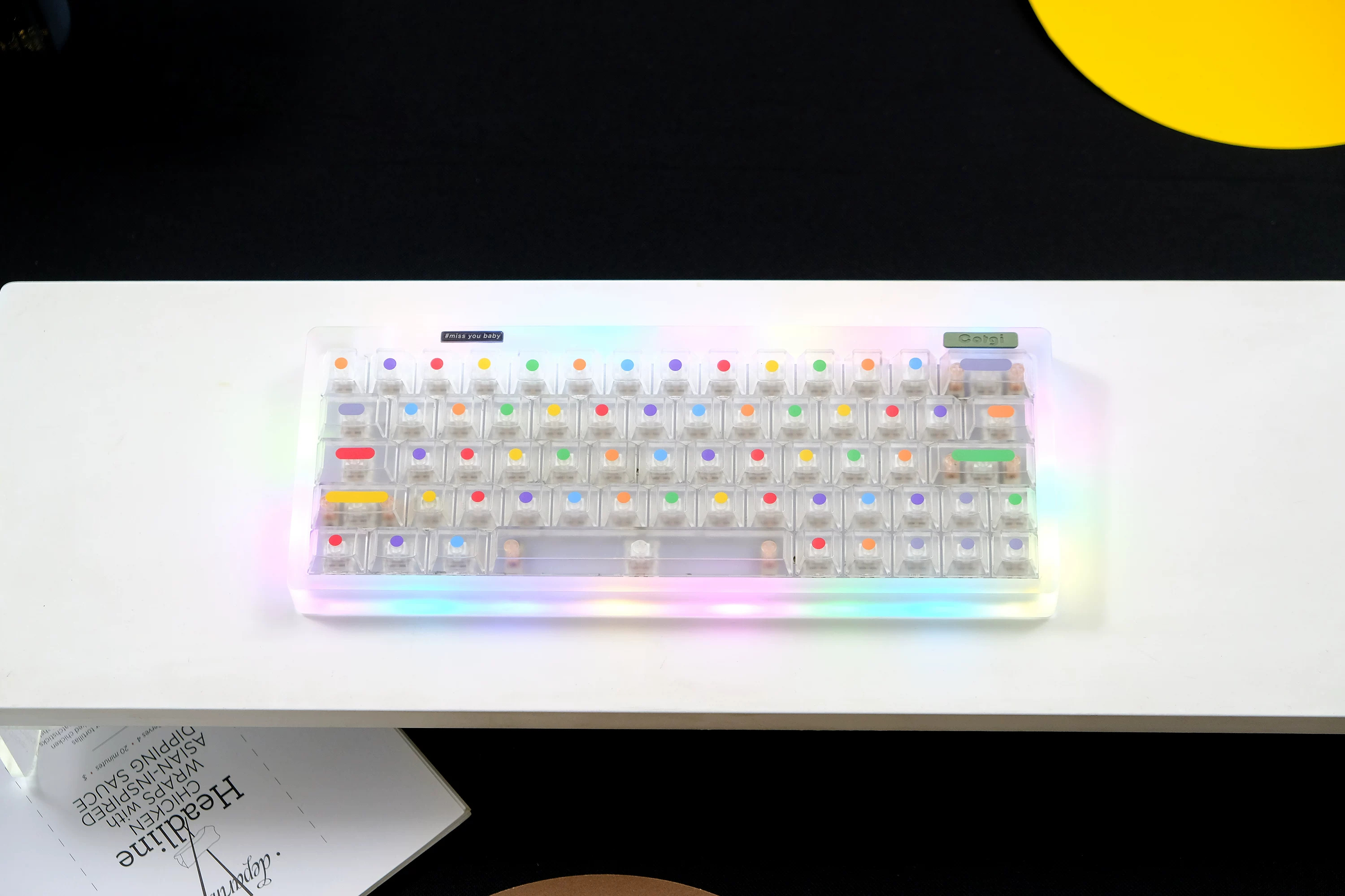 Keycap Aifei Dot Cherry ABS