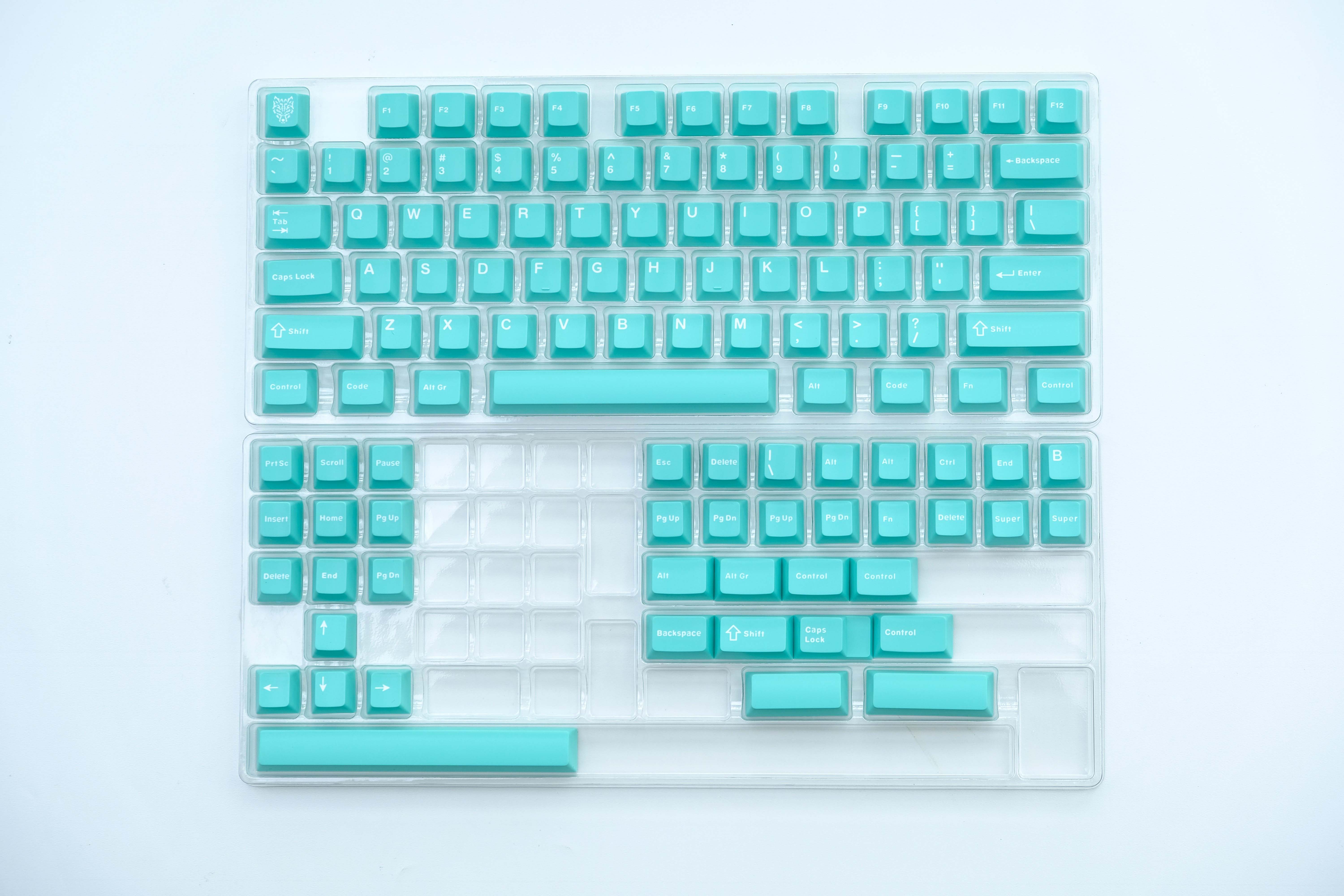 [In Stock] Keycap Cherry Aifei Tiffany PBT Doubleshot