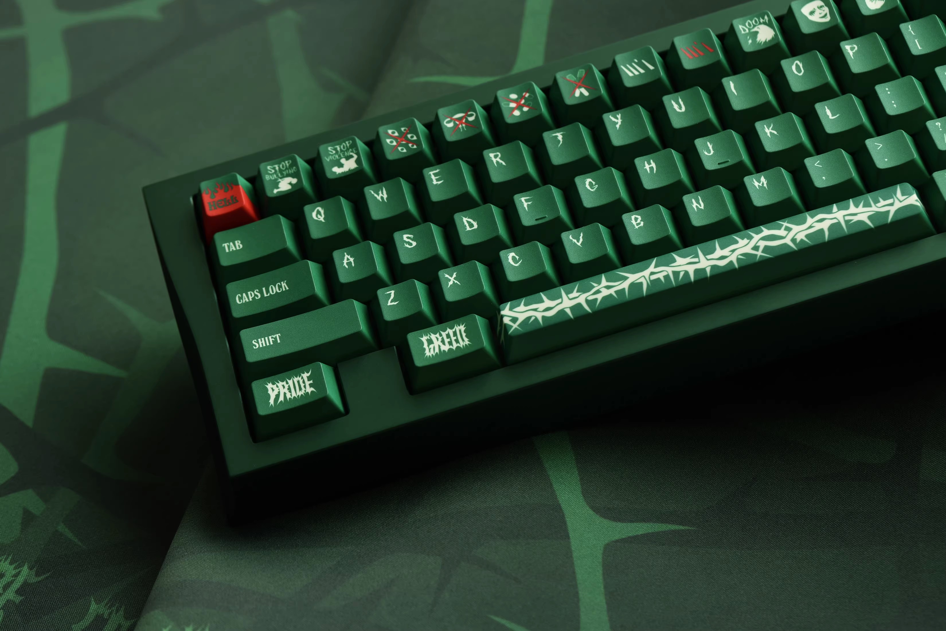 Keycap Cherry Wukds Thorns PBT Dyesub - 172 nút