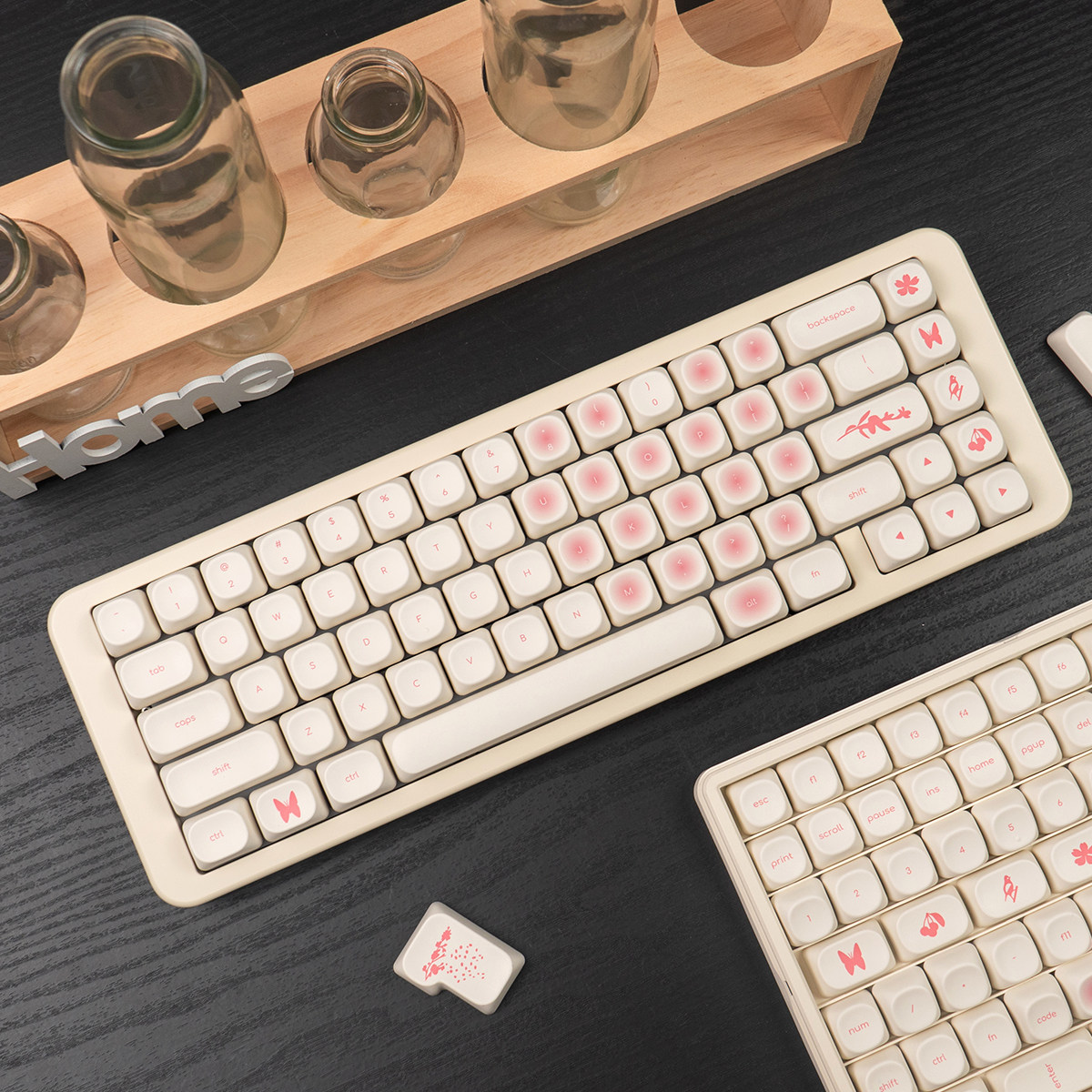 Keycap MOA Mintcap Flower PBT Dyesub