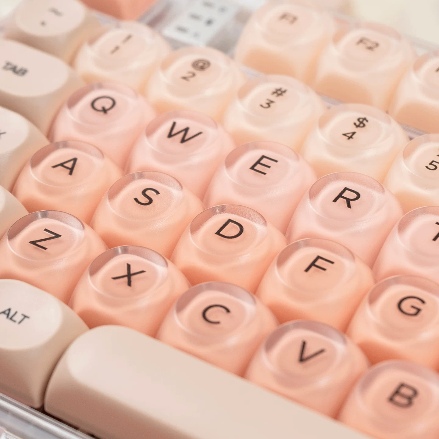 Keycap Mintcap Candy MOA PBT+PC Dyesub - Orange