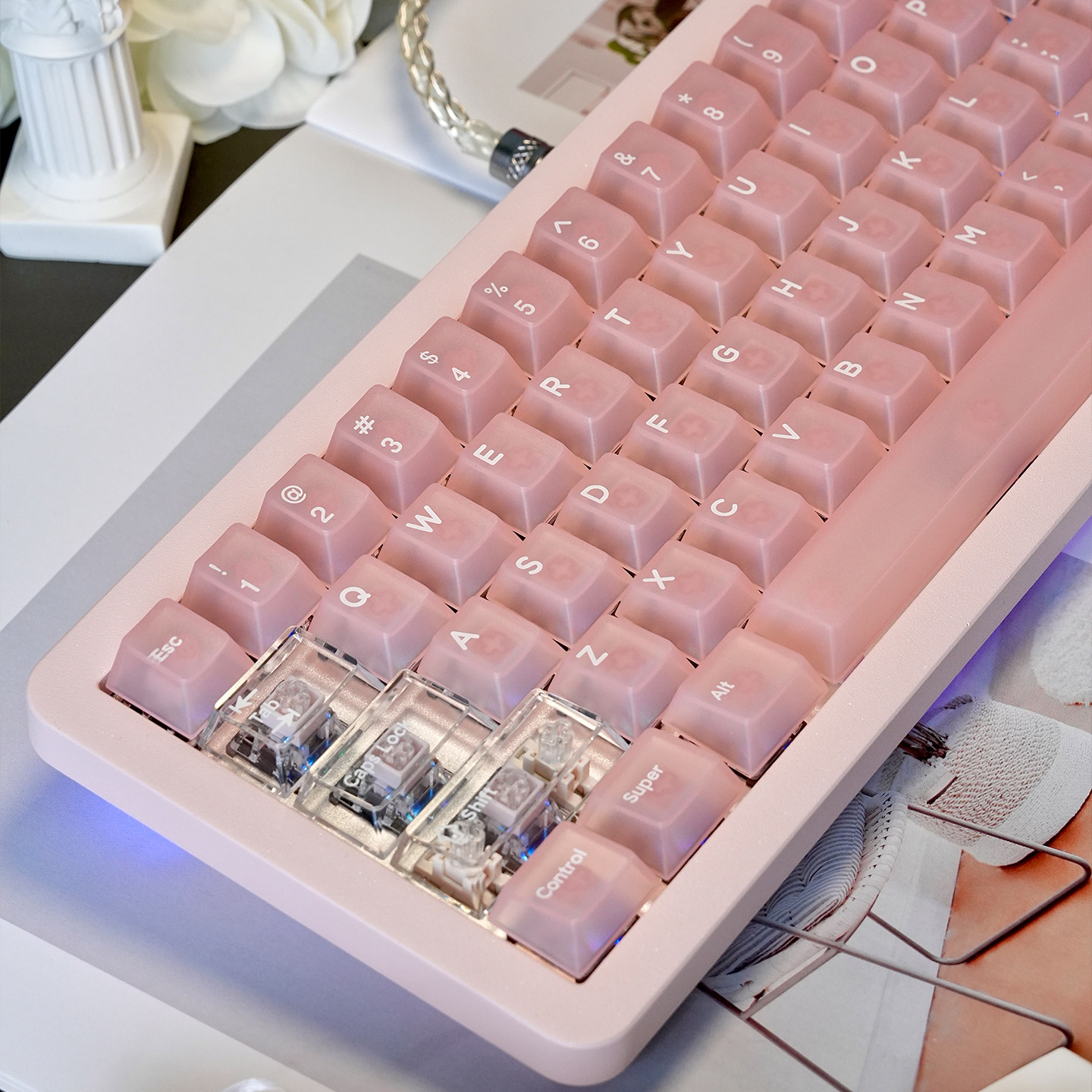 Keycap Mintcap Pink Mist PC Cherry