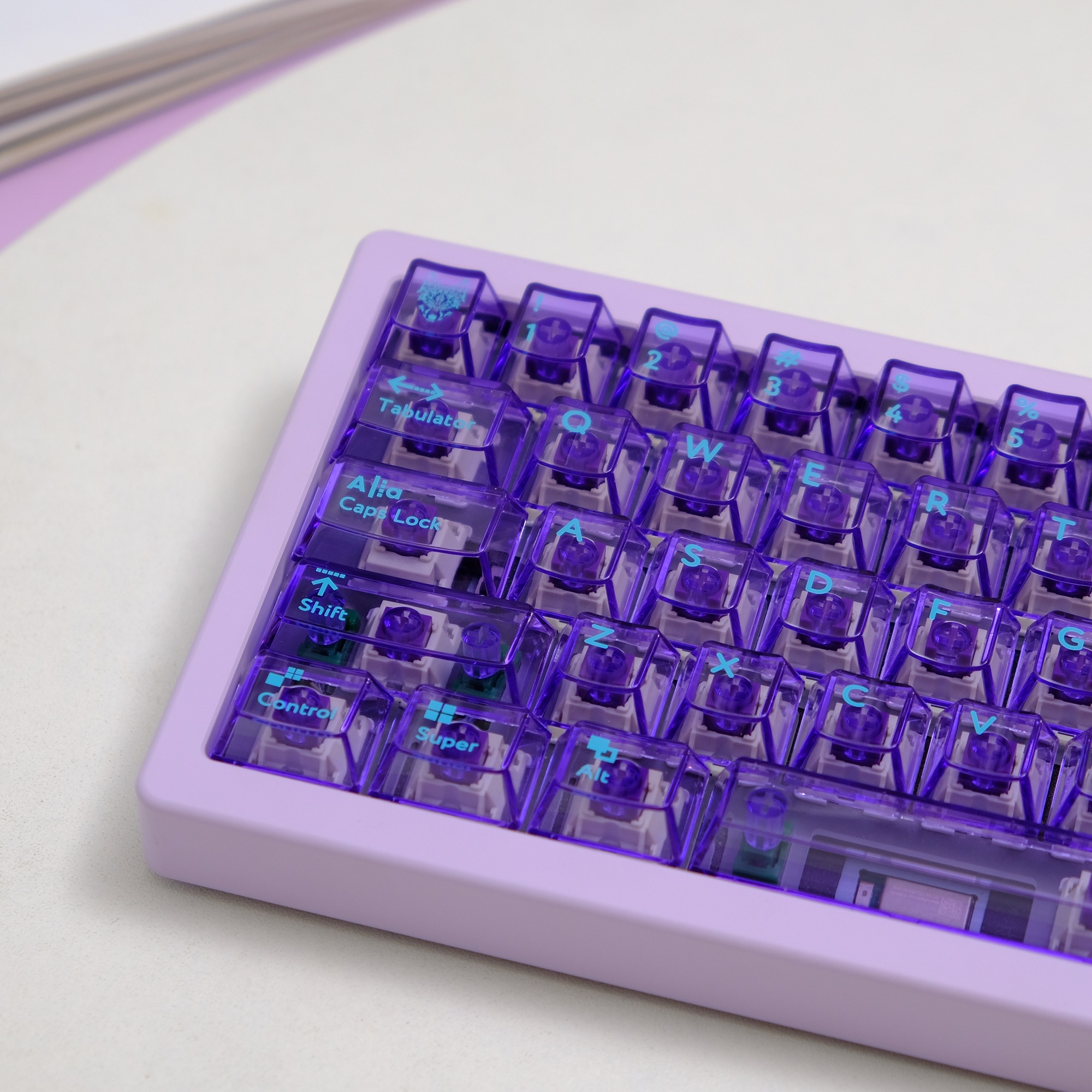 [In Stock] Keycap Cherry Aifei PC Xuyên led (nhiều màu)