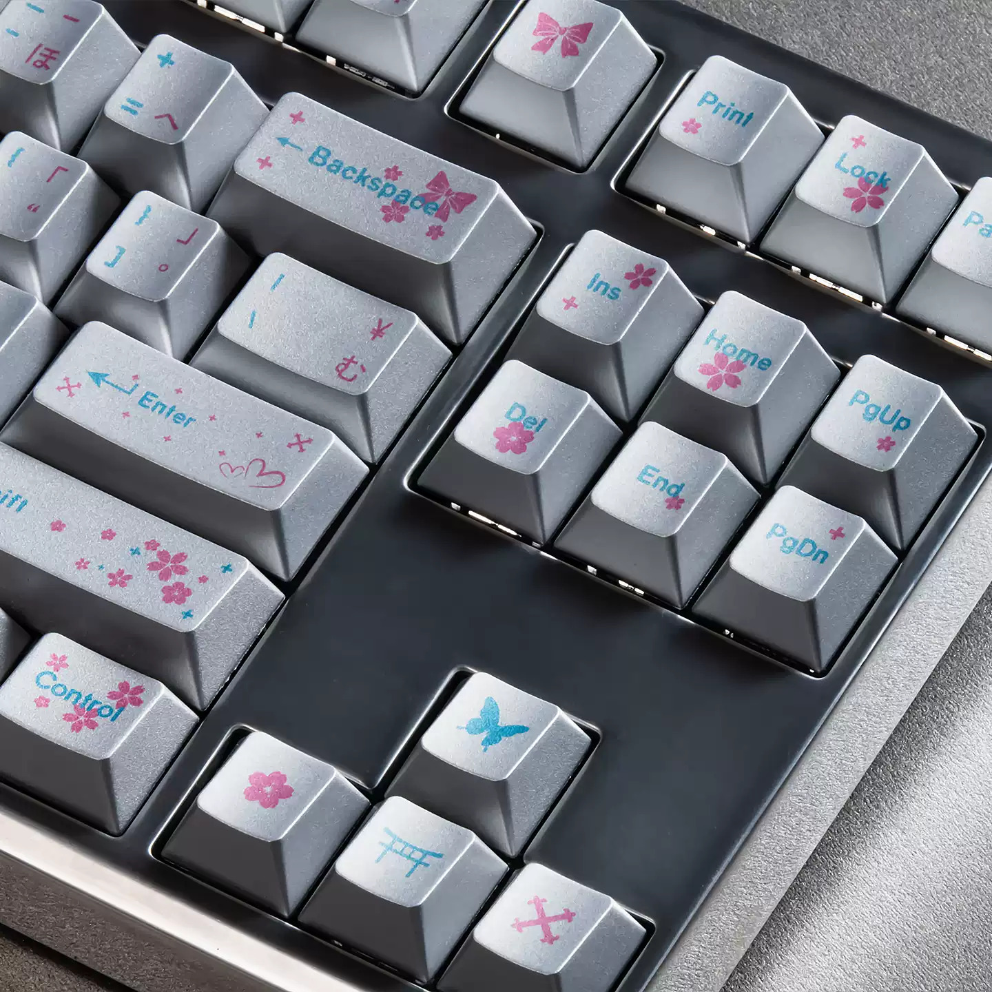 Keycap Mintcap Springtime Metallic Cherry PBT Dyesub